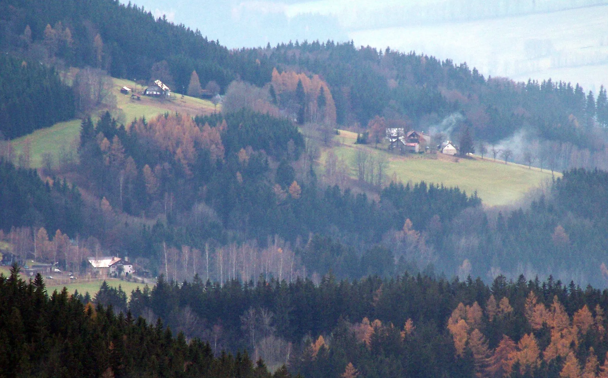 Photo showing: A view from Dvoračky (Rokytnice nad Jizerou-Rokytno, Semily District, Liberec Region, the Czech Republic).