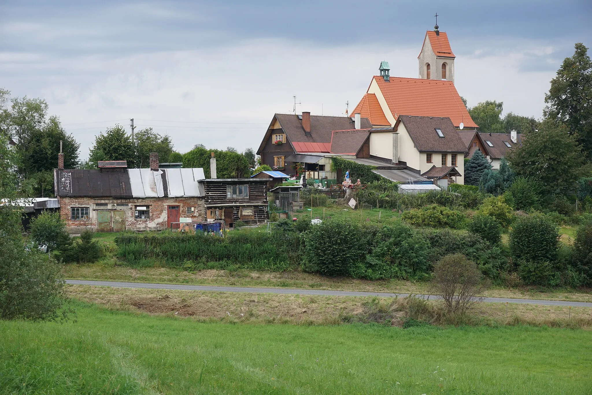 Photo showing: Nová Ves nad Nisou (Neudorf an der Neiße) - kostel Panny Marie Pomocné