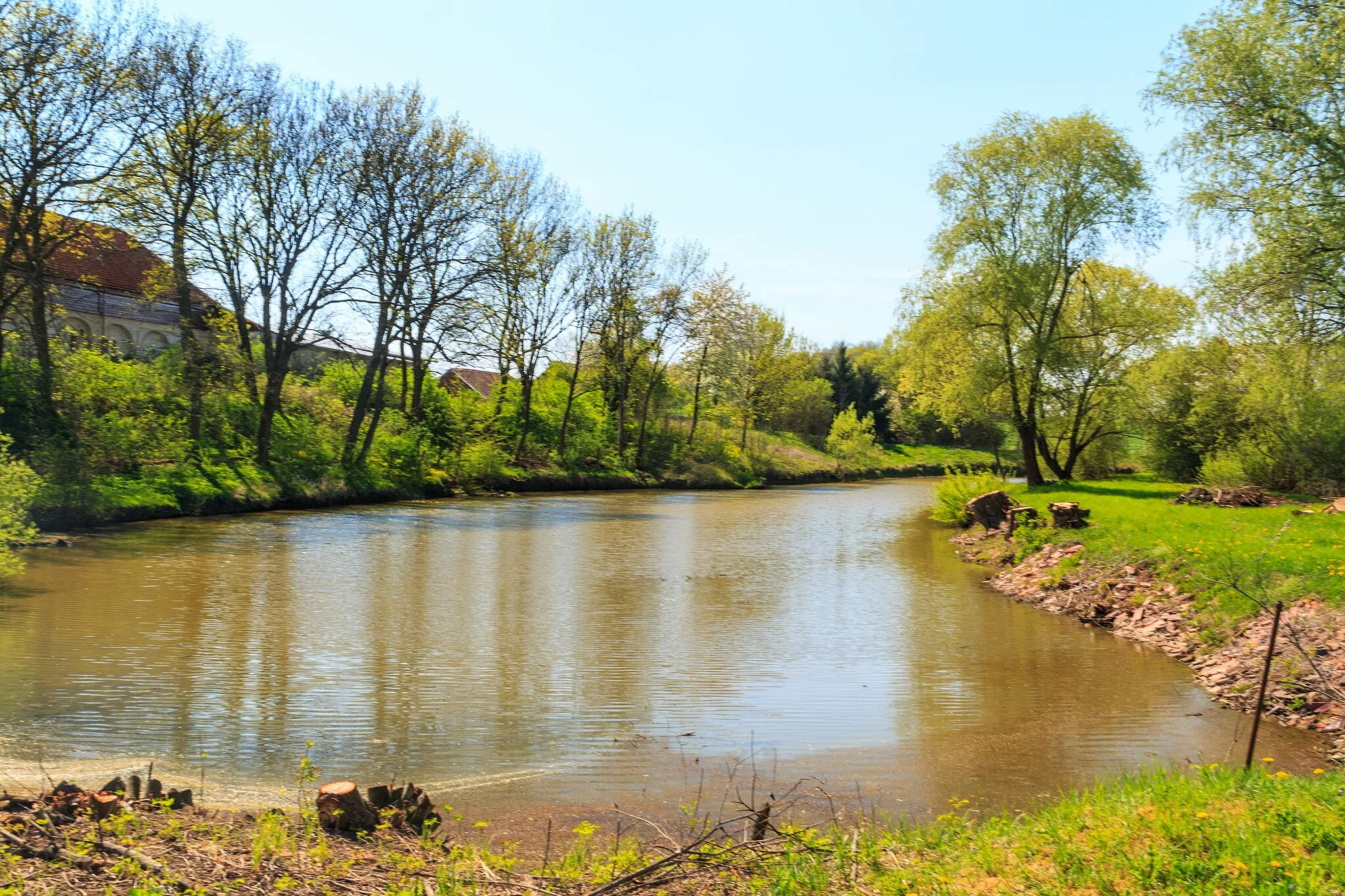 Photo showing: Chmelovický rybník