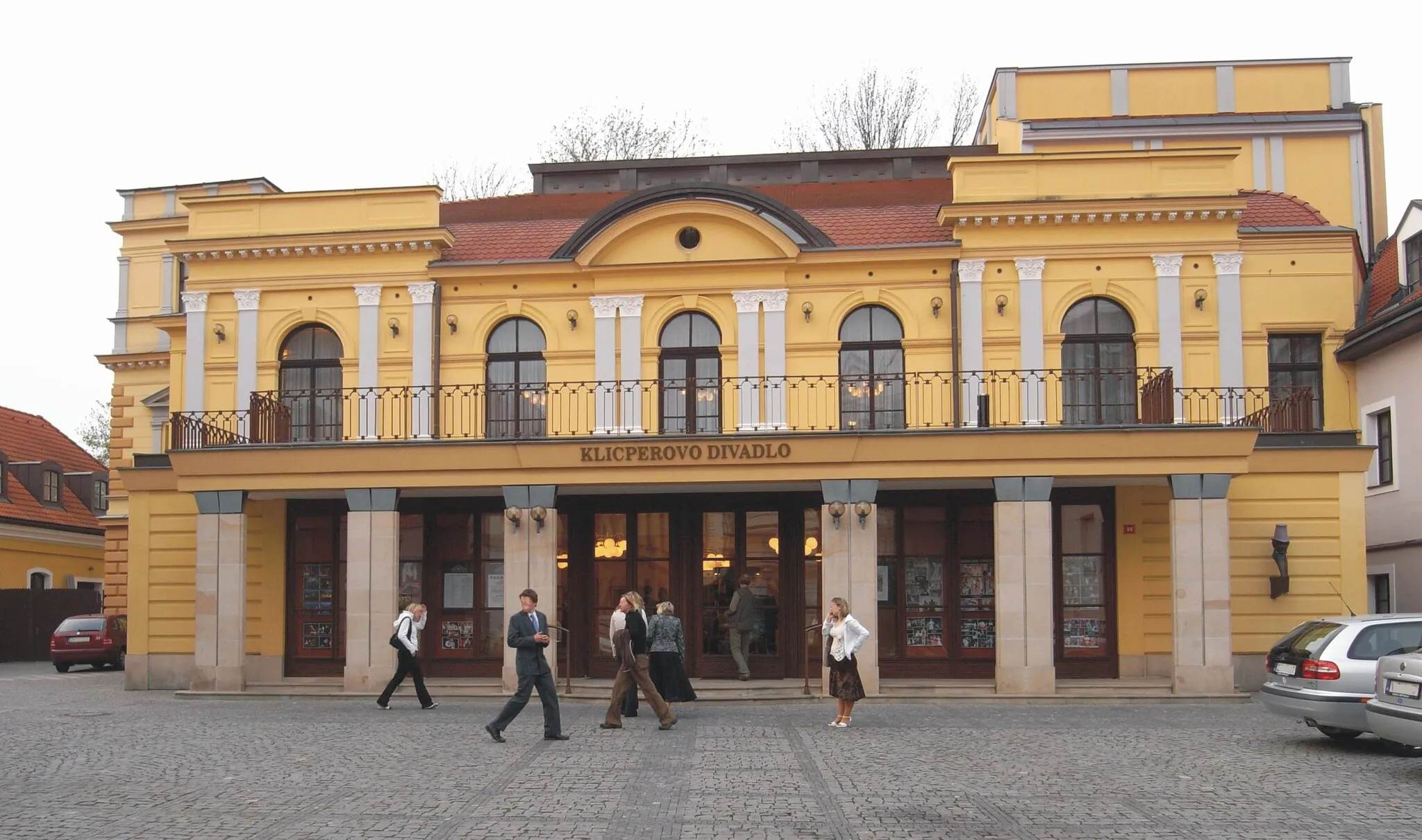 Photo showing: Klicperovo Theatre of Hradec Králové (Czech Republic)