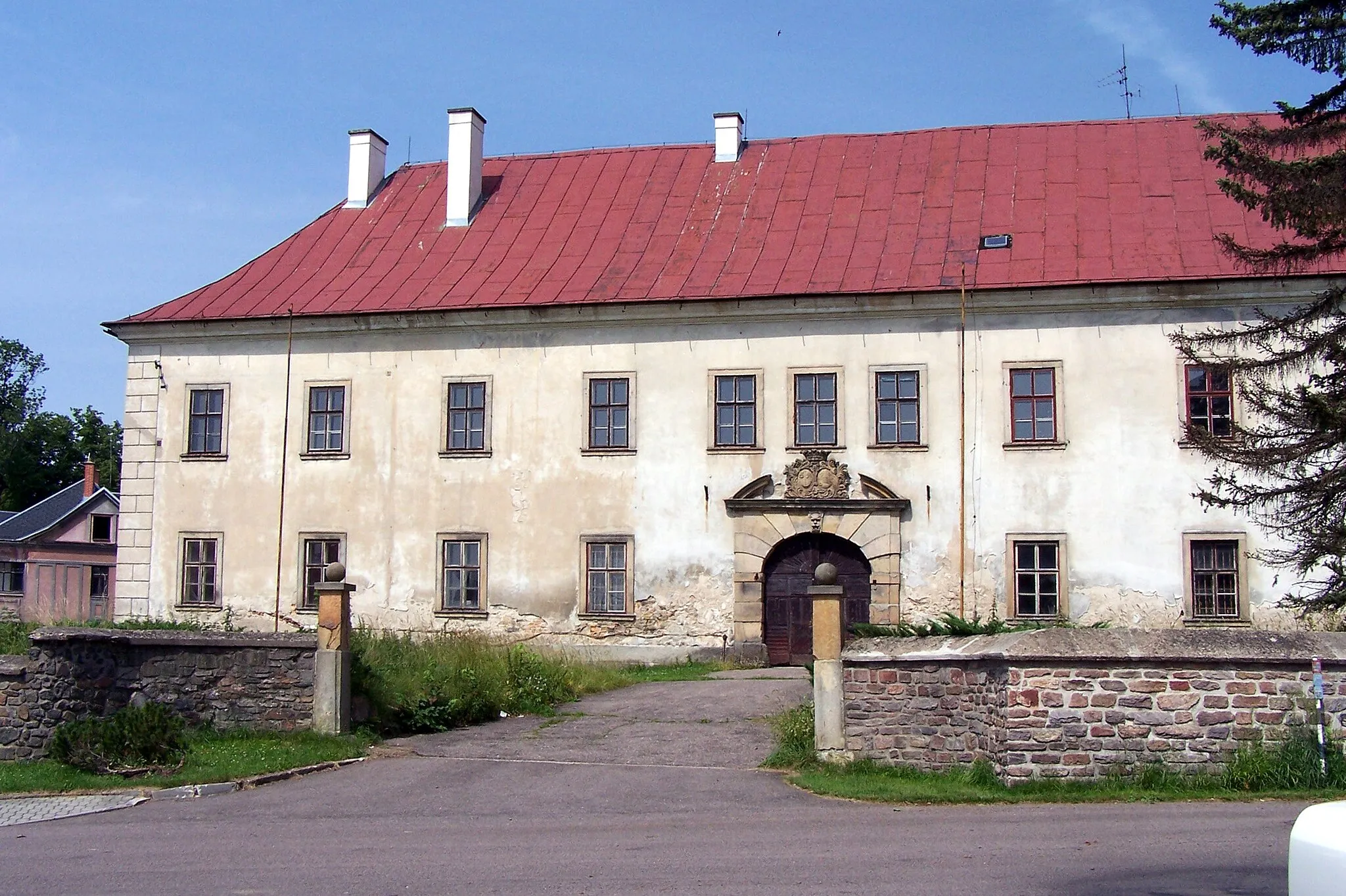 Photo showing: Zámek.