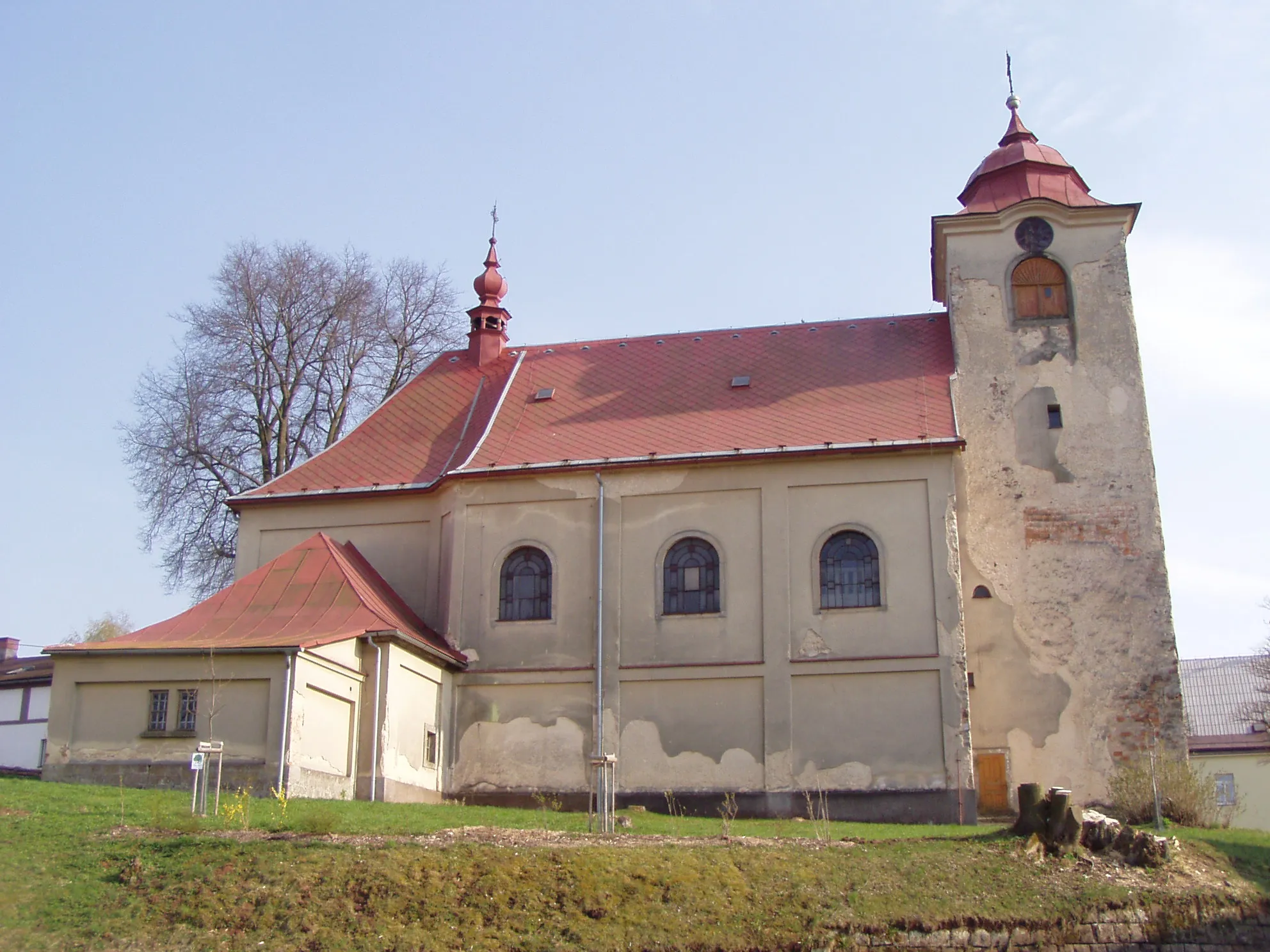 Photo showing: Kostel sv. Václava (Kocléřov)