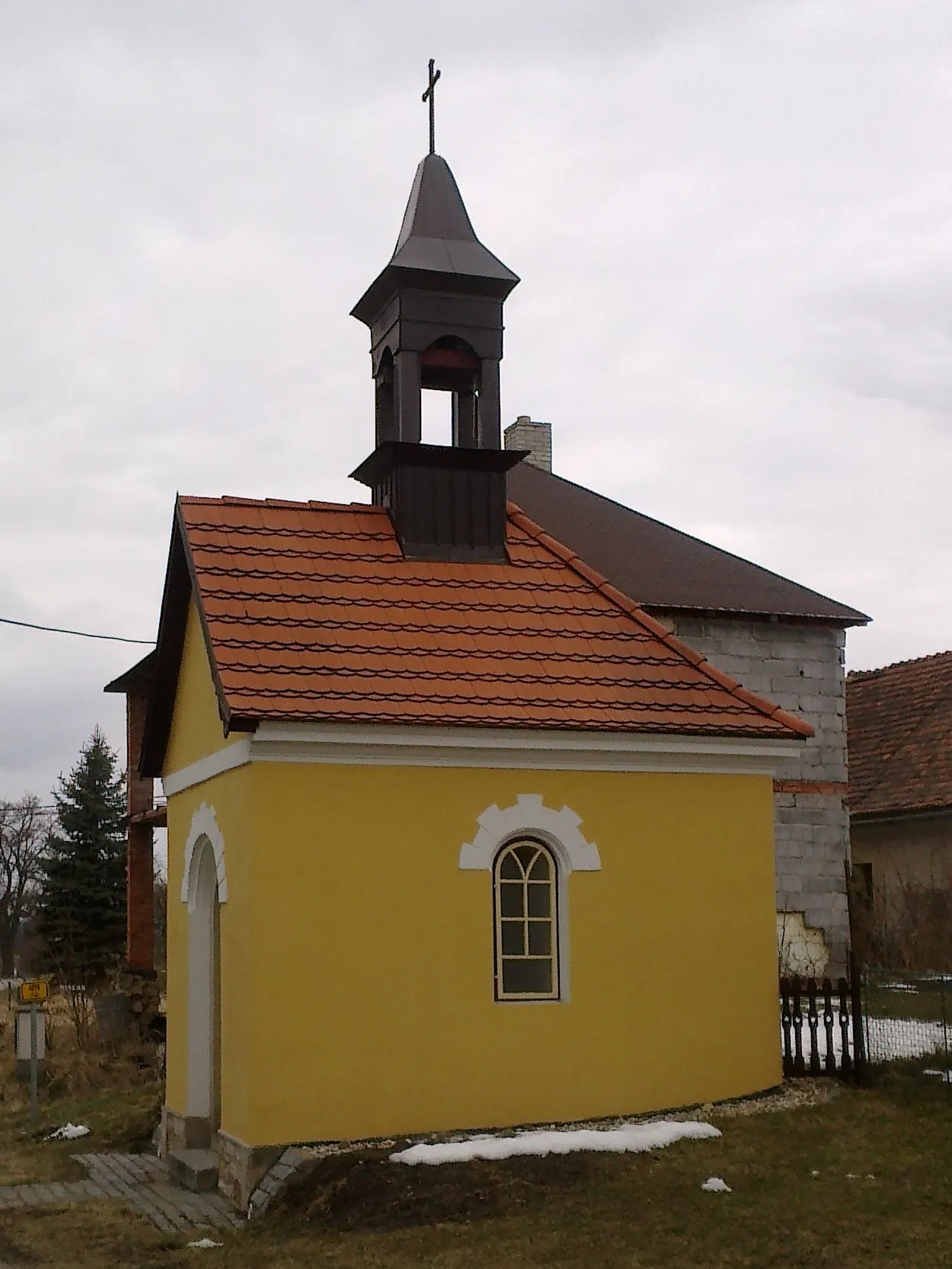 Photo showing: Miskolezy - chapel