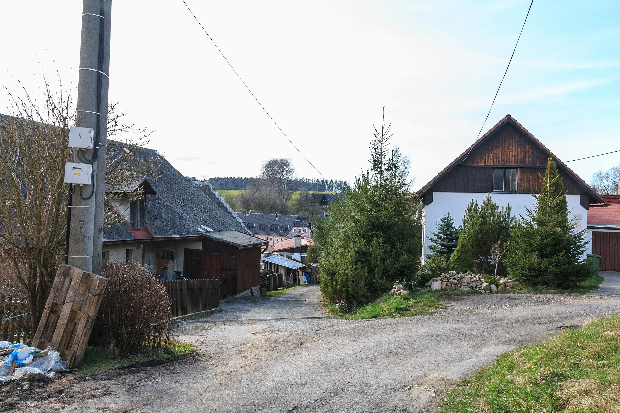 Photo showing: Stolín čp. 6

This file was created as a part of the photographic program of Wikimedia Czech Republic. Project: Foto českých obcí The program supports Wikimedia Commons photographers in the Czech Republic.