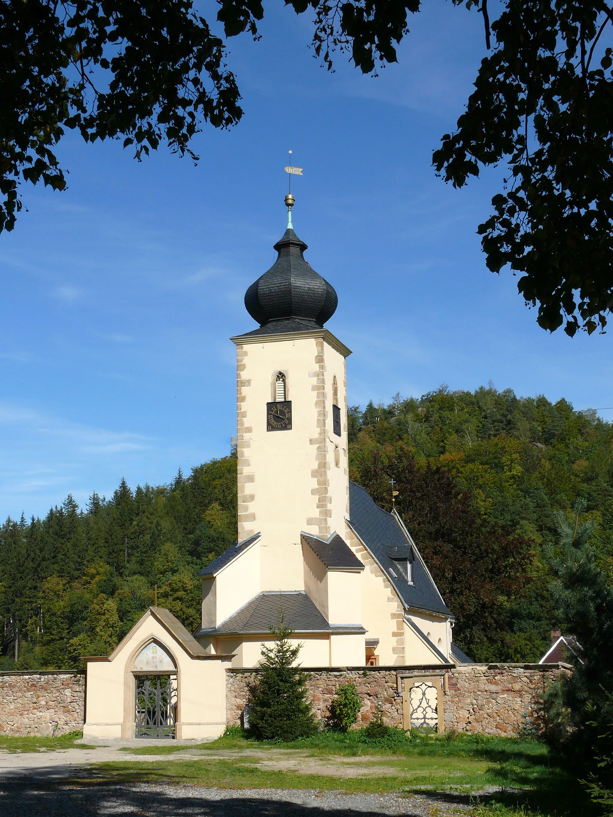 Photo showing: Church of the Transfiguration in Staniszów, Poland