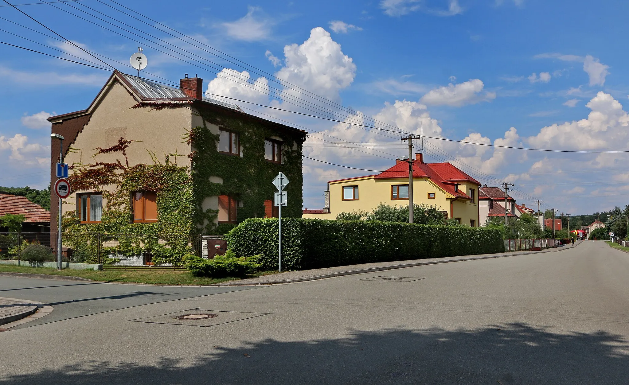 Photo showing: House No 137 in Lípa nad Orlicí, Czech Republic.