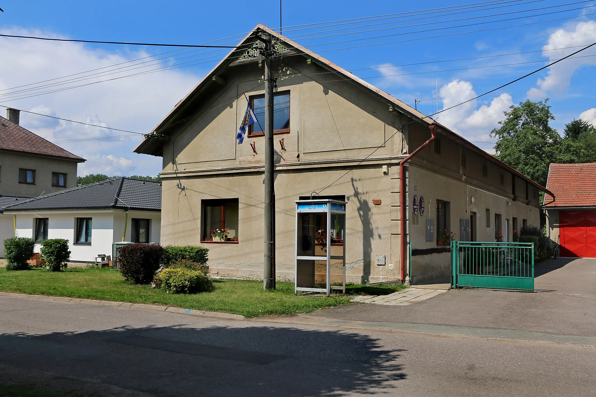 Photo showing: Municipal office in Lípa nad Orlicí, Czech Republic.
