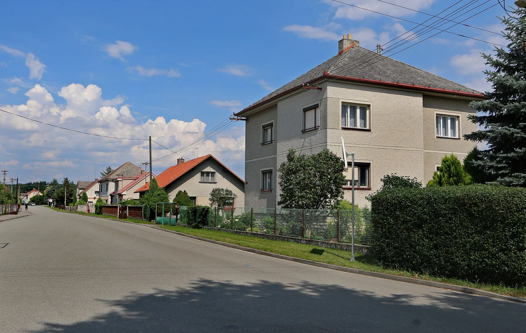 Photo showing: House No 86 in Lípa nad Orlicí, Czech Republic.