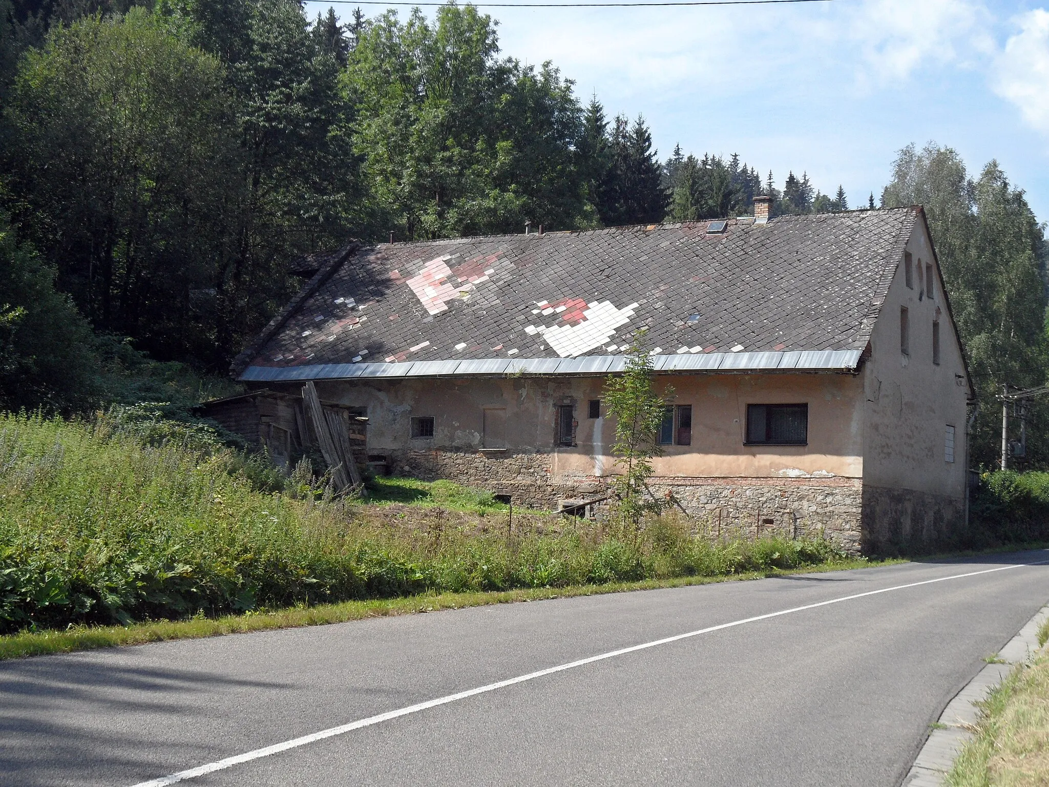 Photo showing: Vlaské: Building. Šumperk District, the Czech Republic.