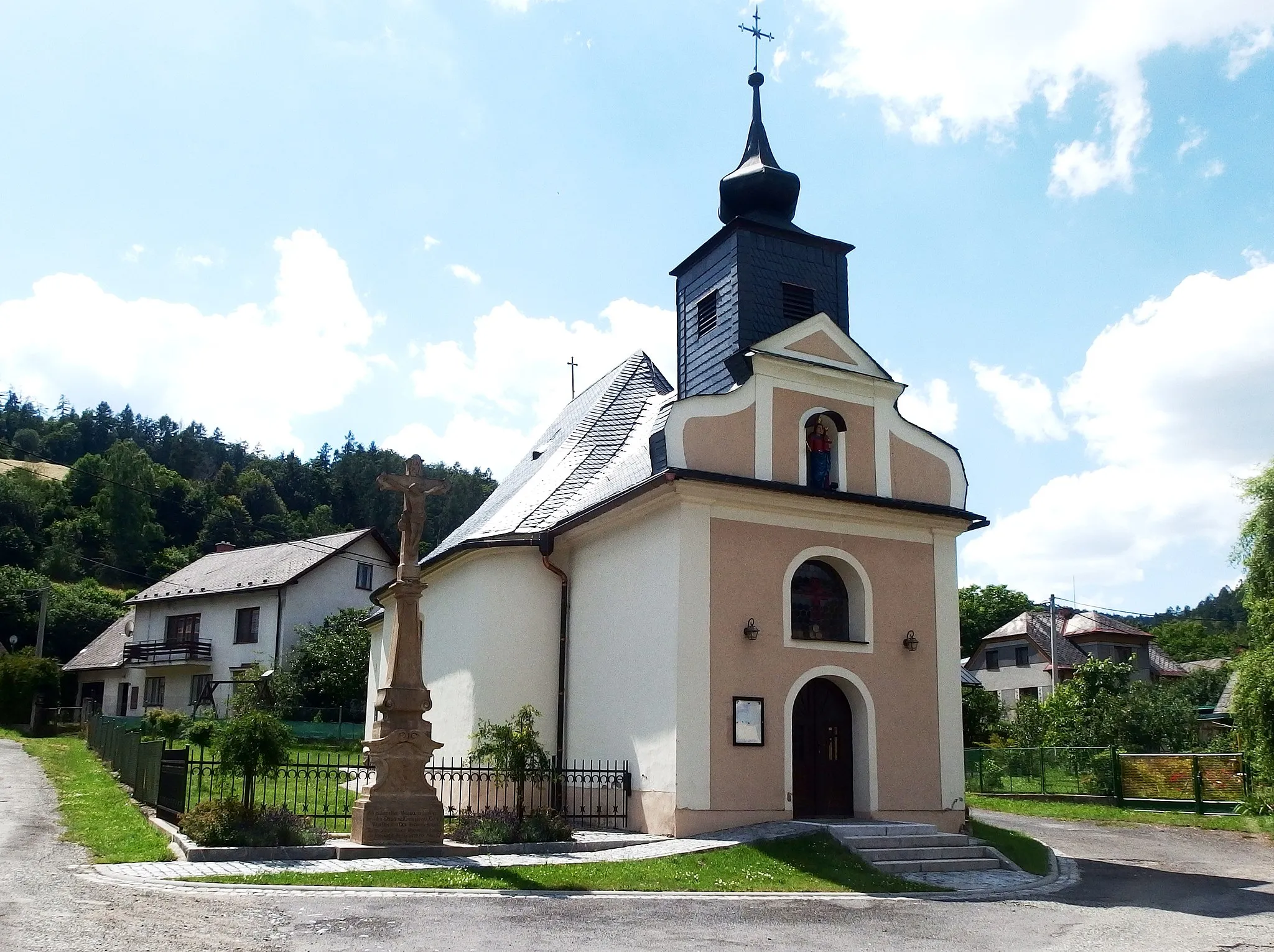 Photo showing: Bušín, Šumperk District, Czechia.