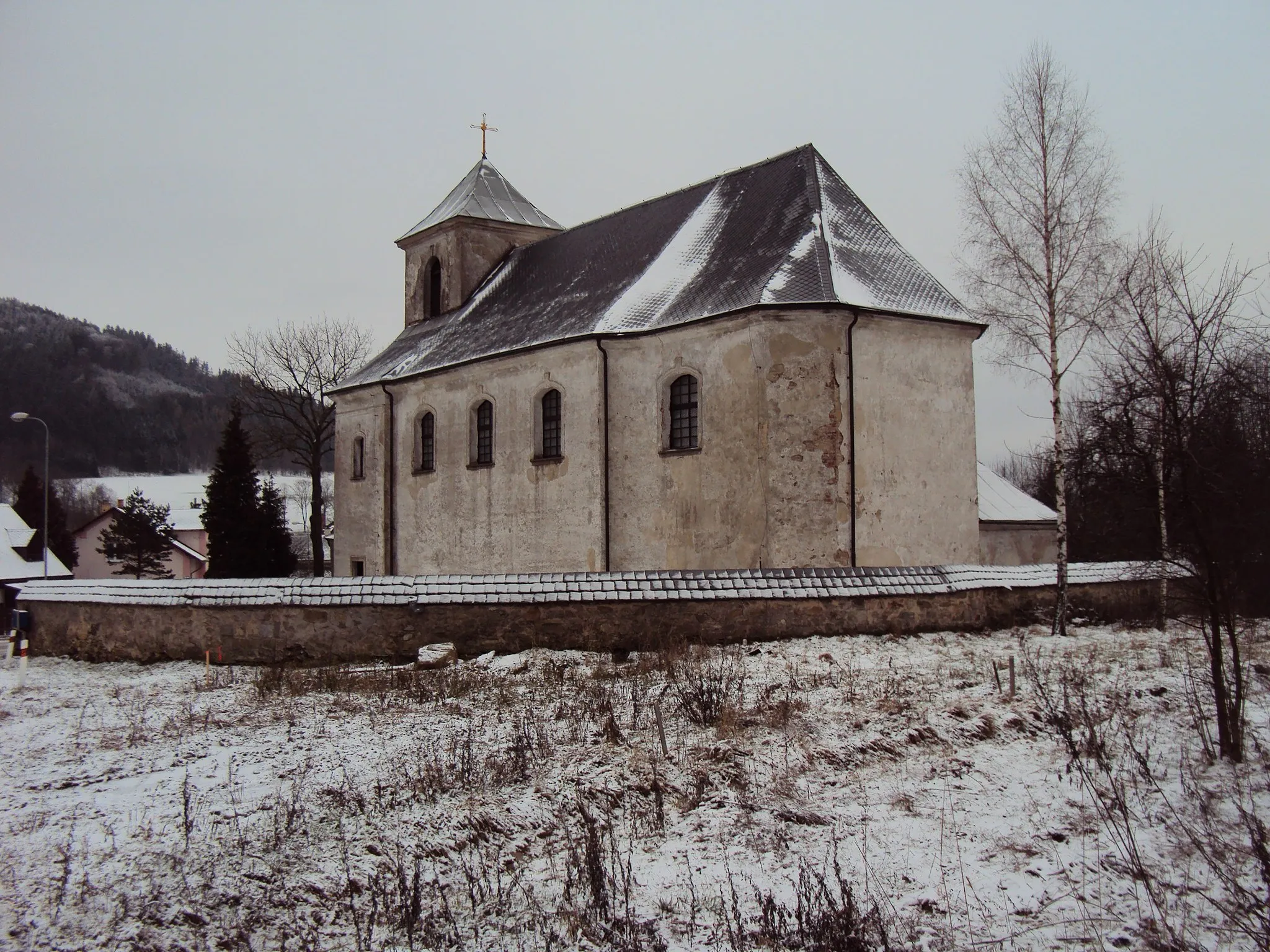 Photo showing: Mlýnický Dvůr Kostel