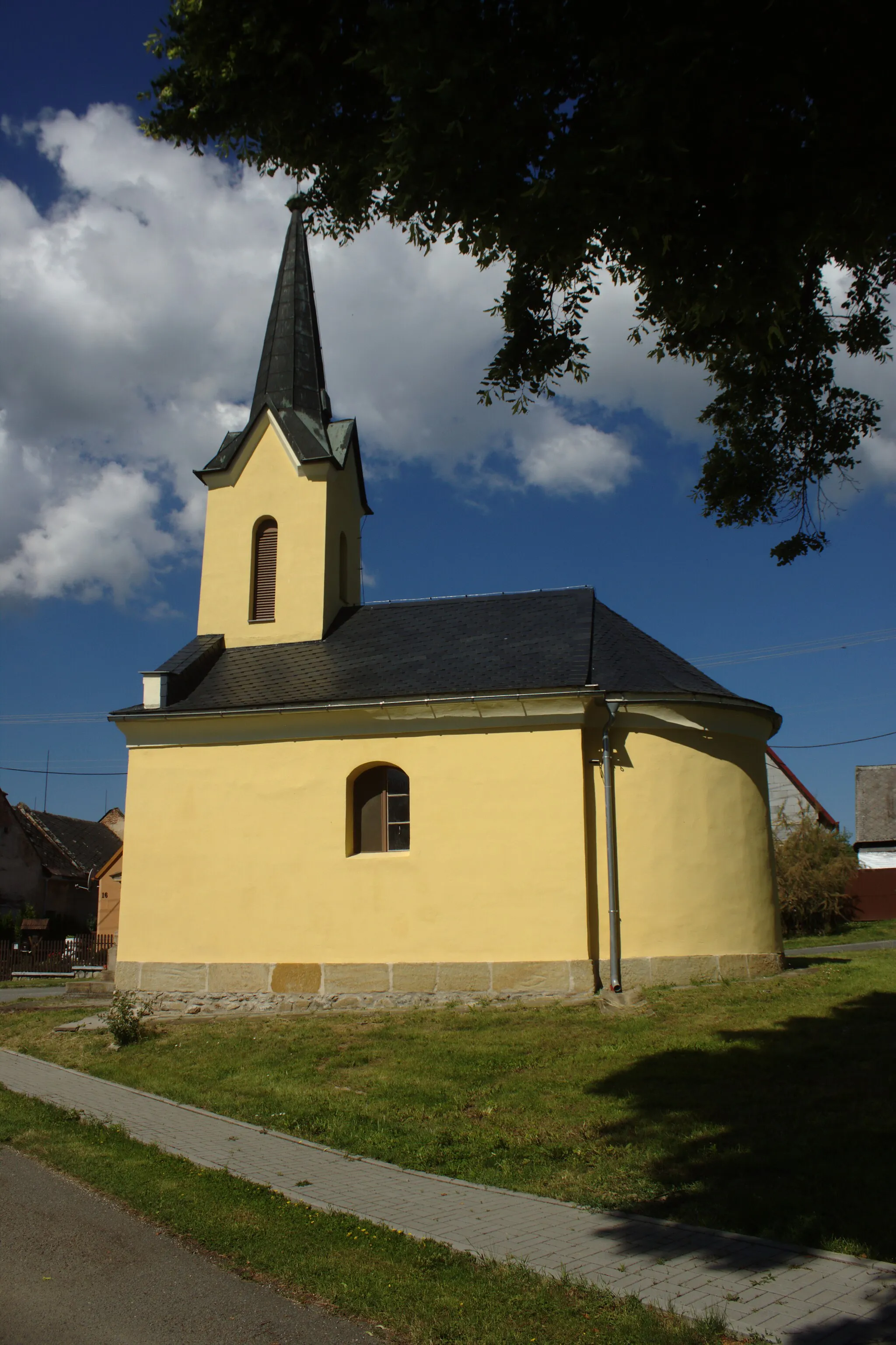 Photo showing: A chapel in Křemačov, Olomouc Region, CZ