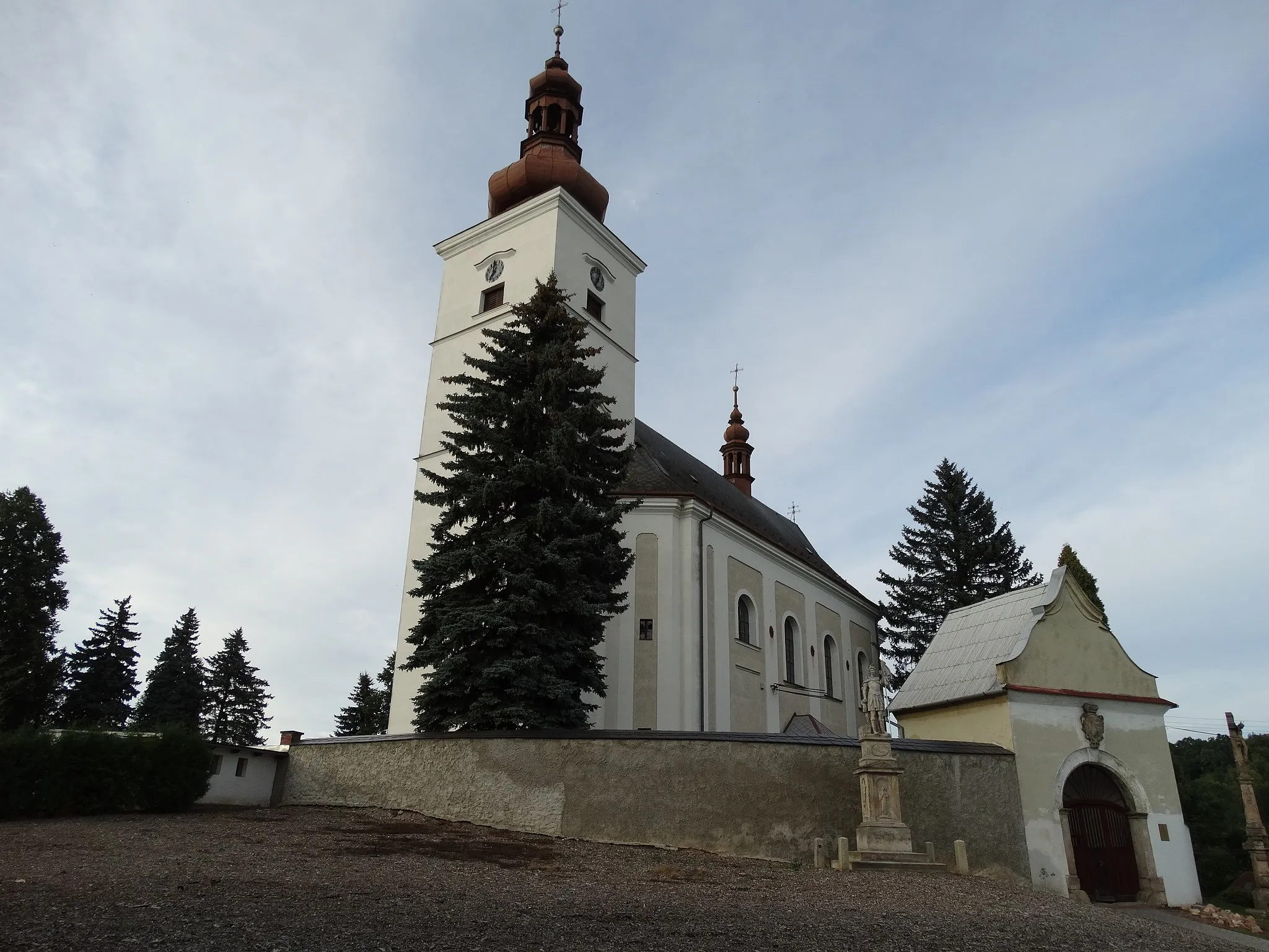 Photo showing: kostel v Rychnově na Moravě