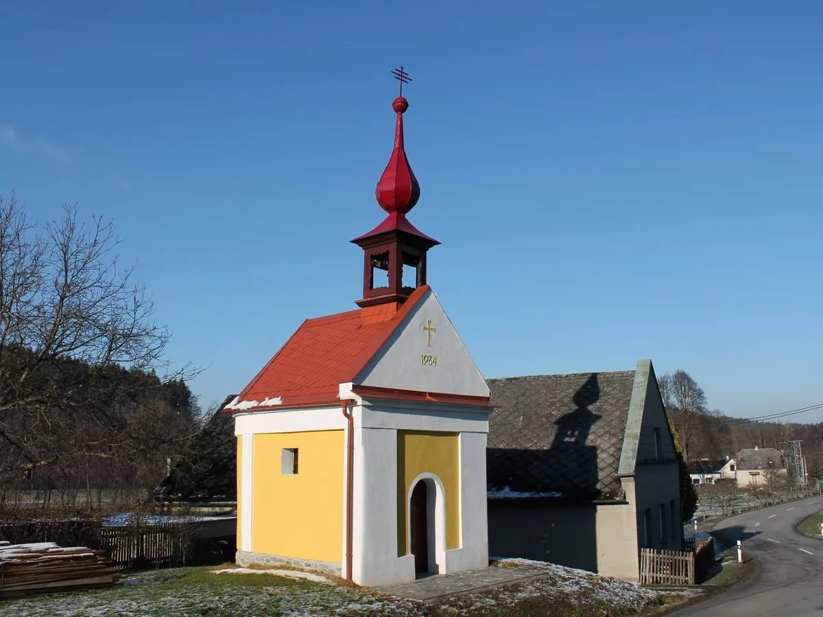 Photo showing: Chapel in Bouzov in Olomouc District – entry no. 13133.