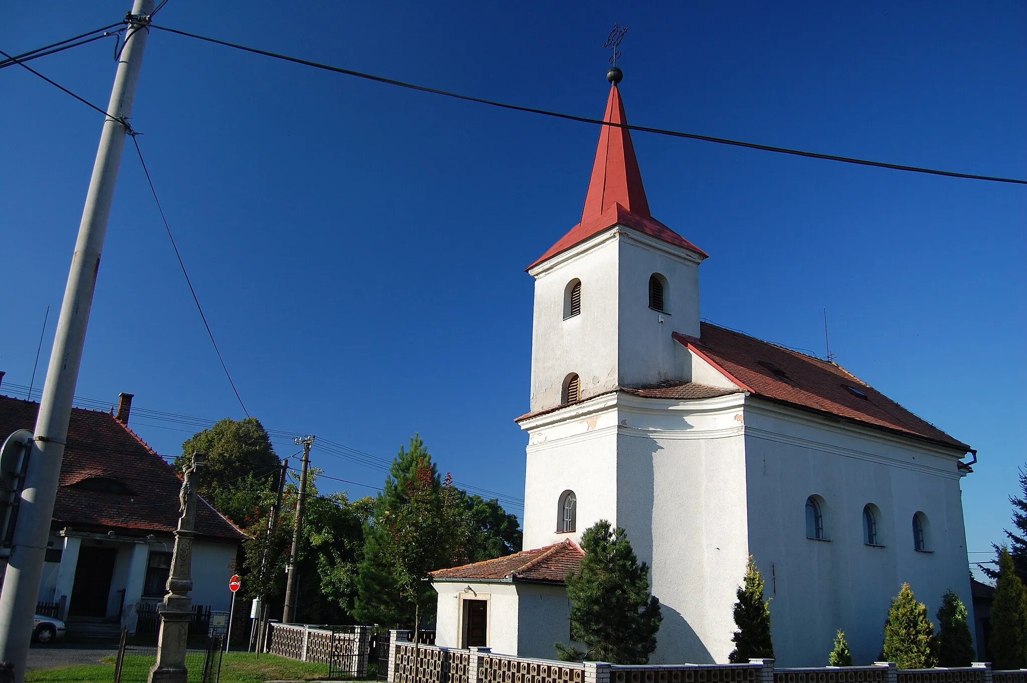 Photo showing: Kostel Panny Marie Bolestné, Šubířov, okres Prostějov