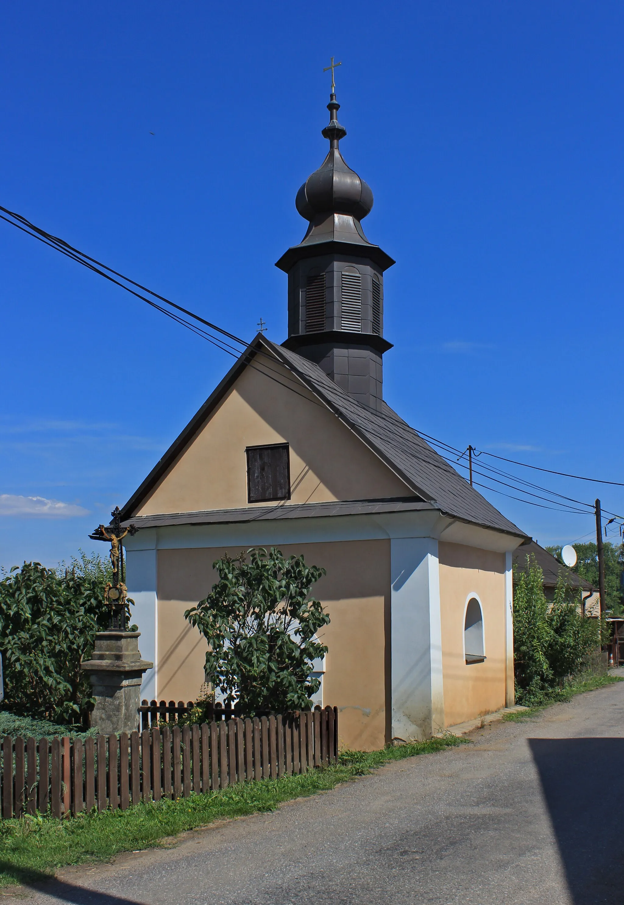 Photo showing: Chapel in Suchá, part of Litomyšl, Czech Republic.