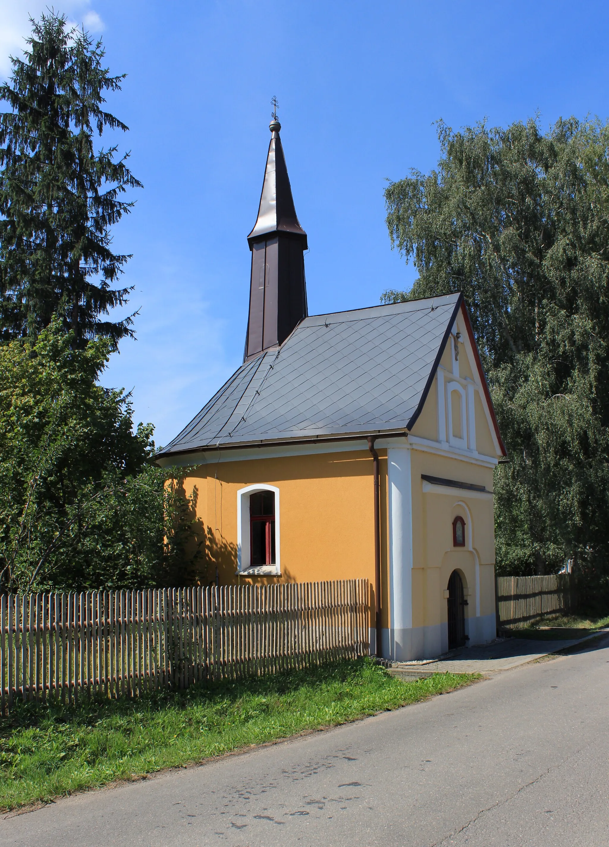 Photo showing: Chapel in Gajer, part of Janov, Czech Republic.