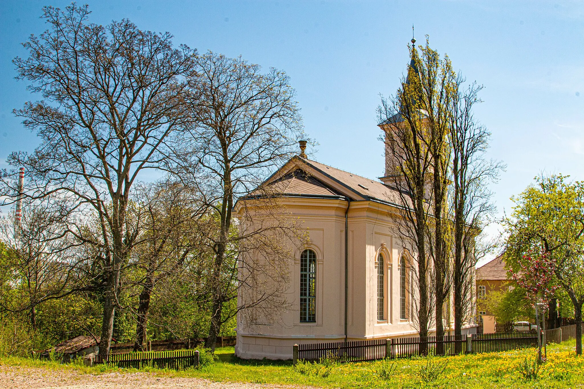 Photo showing: evangelický kostel v Chvaleticích