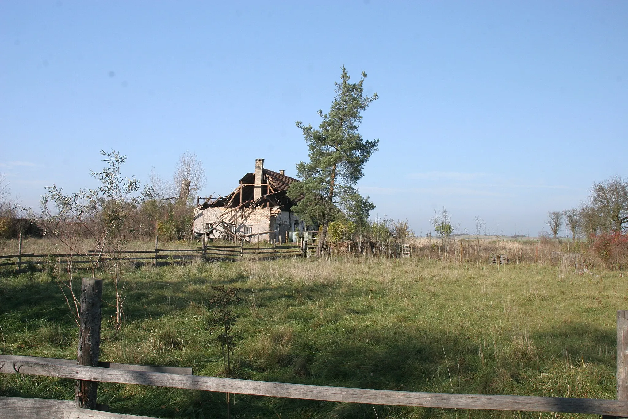 Photo showing: Roveňsko ruina čp. 16
Camera location 50° 03′ 18.97″ N, 15° 57′ 46.31″ E View this and other nearby images on: OpenStreetMap 50.055269;   15.962864

This file was created as a part of the photographic program of Wikimedia Czech Republic. Project: Foto českých obcí The program supports Wikimedia Commons photographers in the Czech Republic.