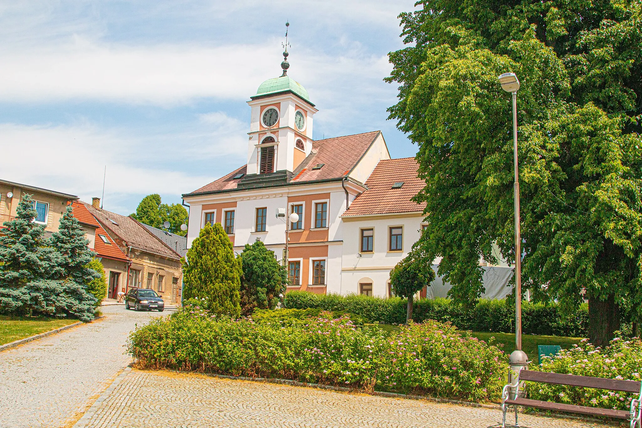 Photo showing: Solnice - Masarykovo náměstí