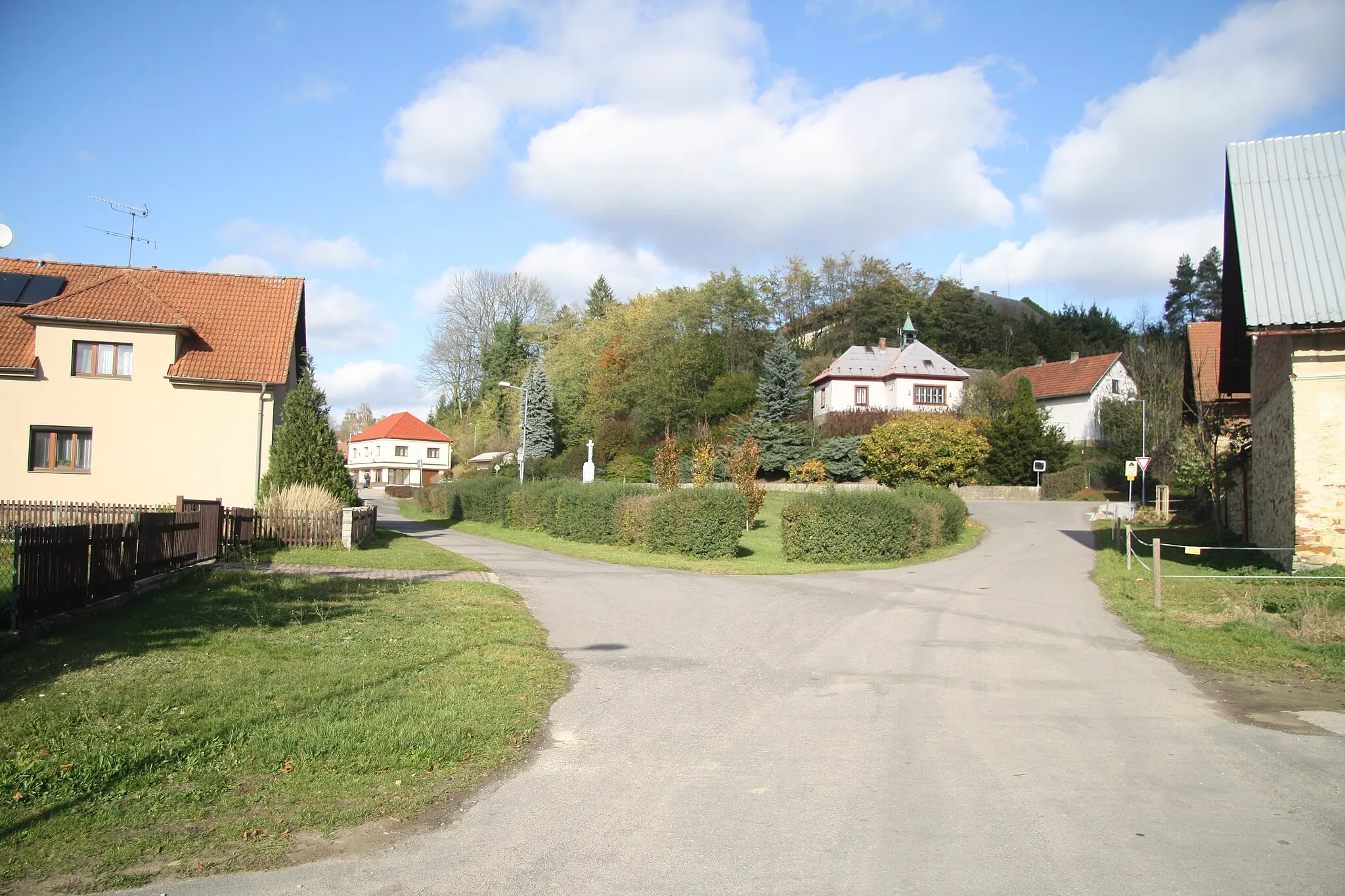 Photo showing: Center of Svídnice, Rychnov nad Kněžnou District