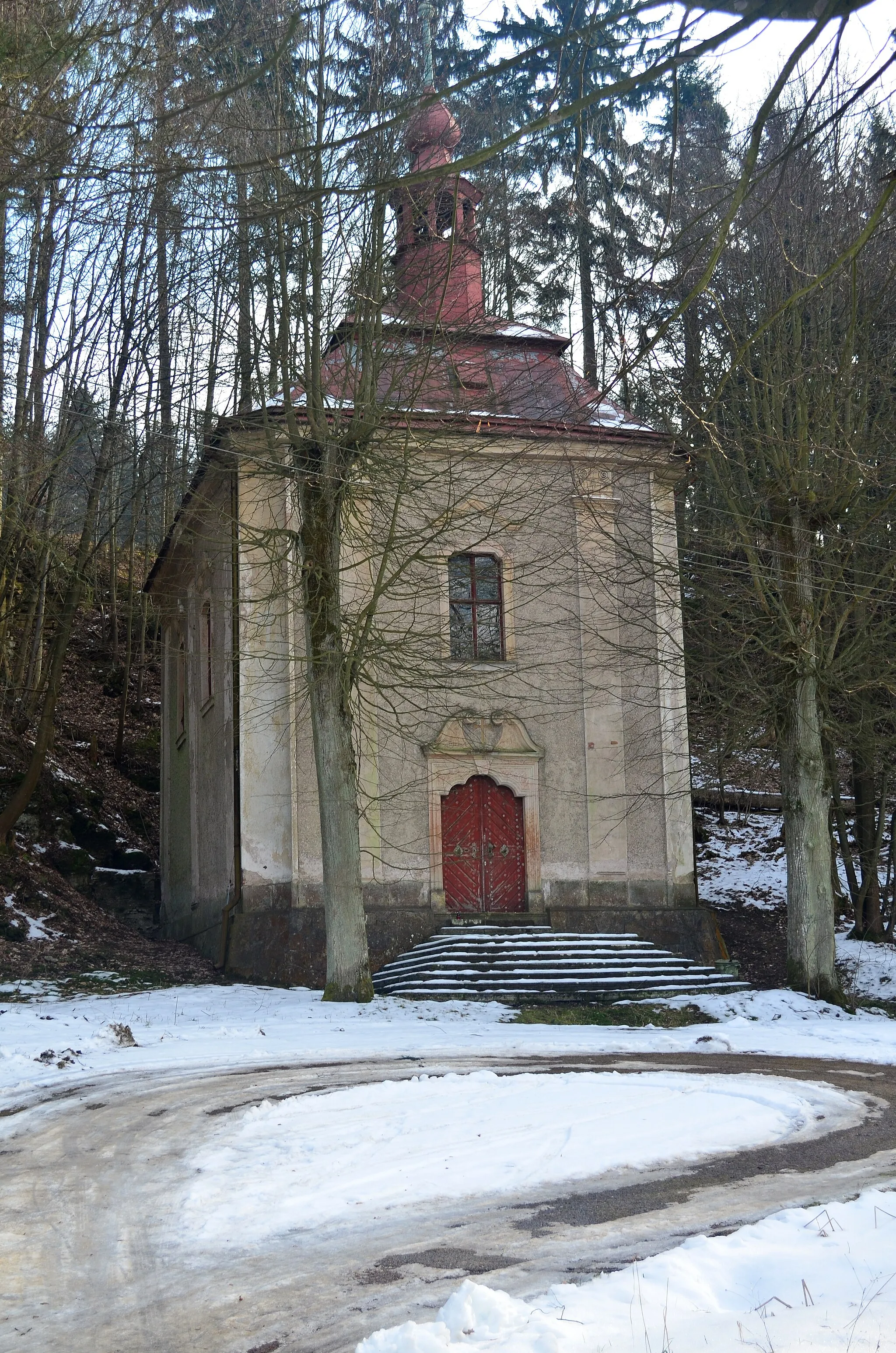 Photo showing: Kaple svaté Barbory na Rezku