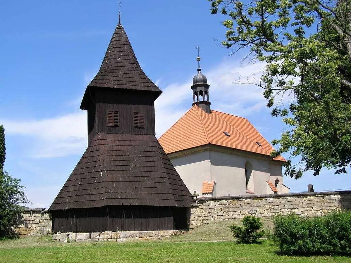 Photo showing: Bell tower in Libáň in Jičín District – entry no. 28670.