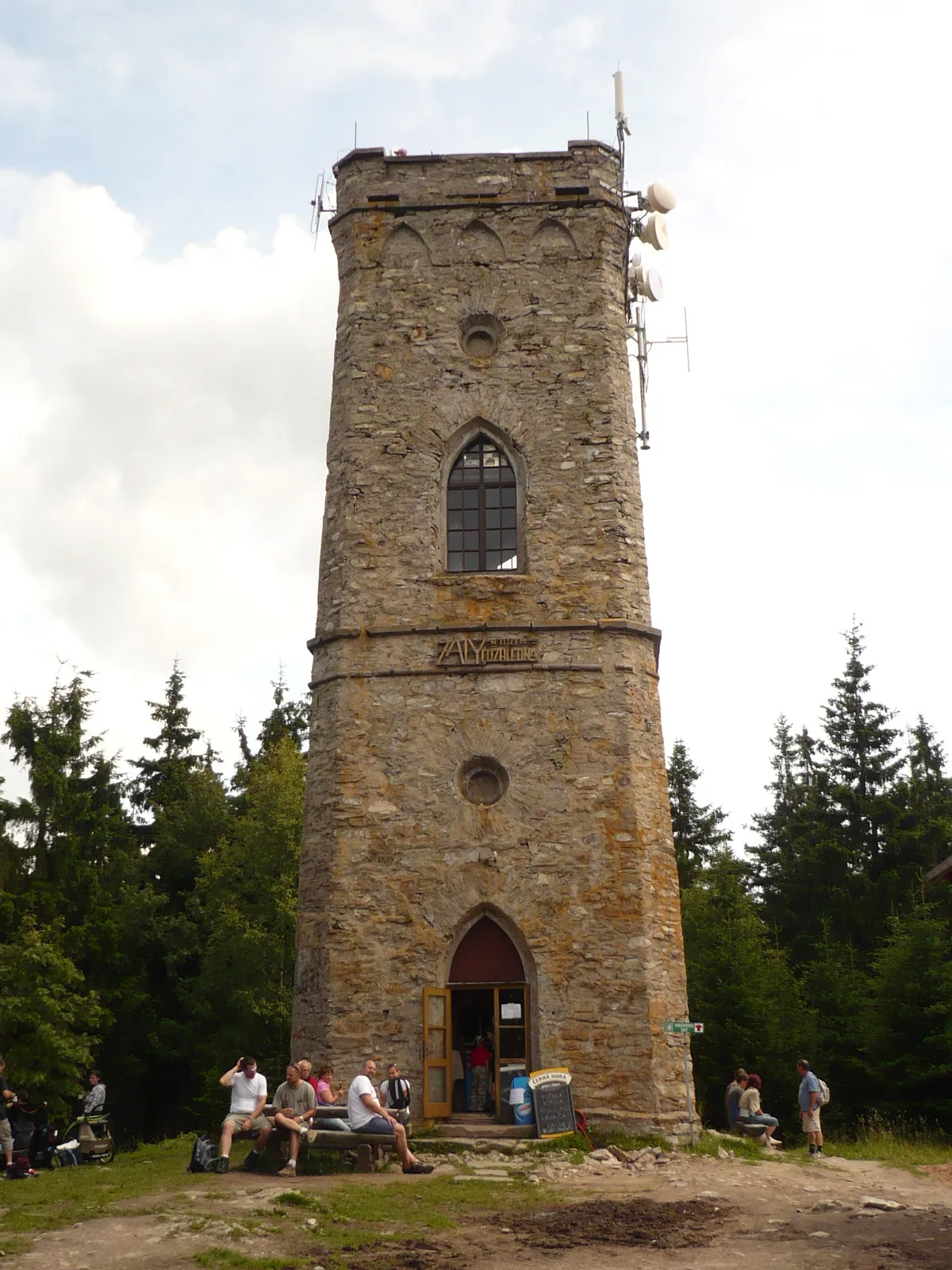 Photo showing: Zaly Observation Tower, near Vrchlabi, Czech Republic