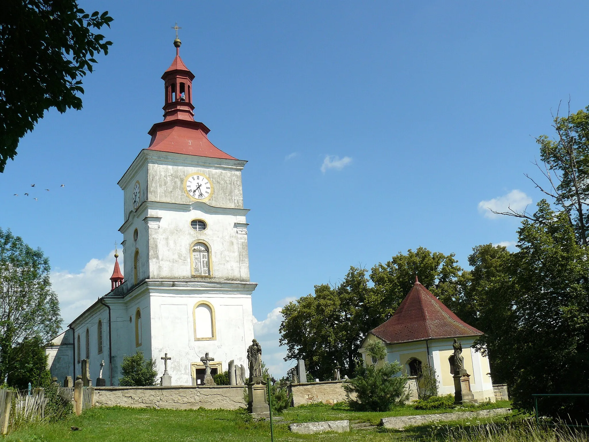 Photo showing: Hradíšťko - village in Czech Republic