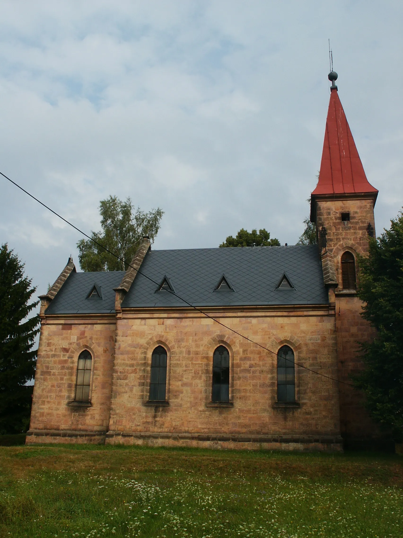 Photo showing: Štikov - kostel Nejsvětější Trojice