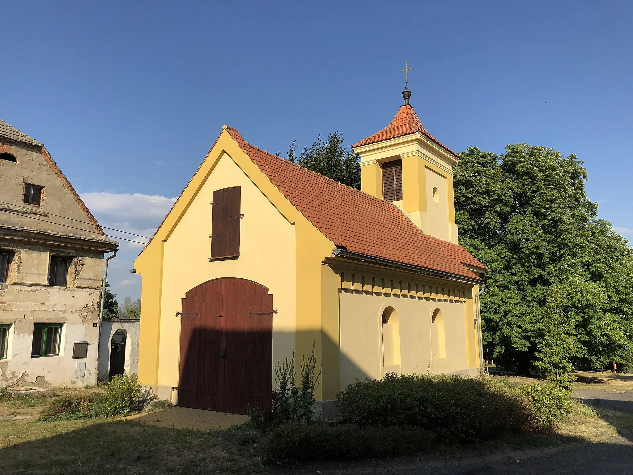 Photo showing: Závěr kaple v Trnobranech