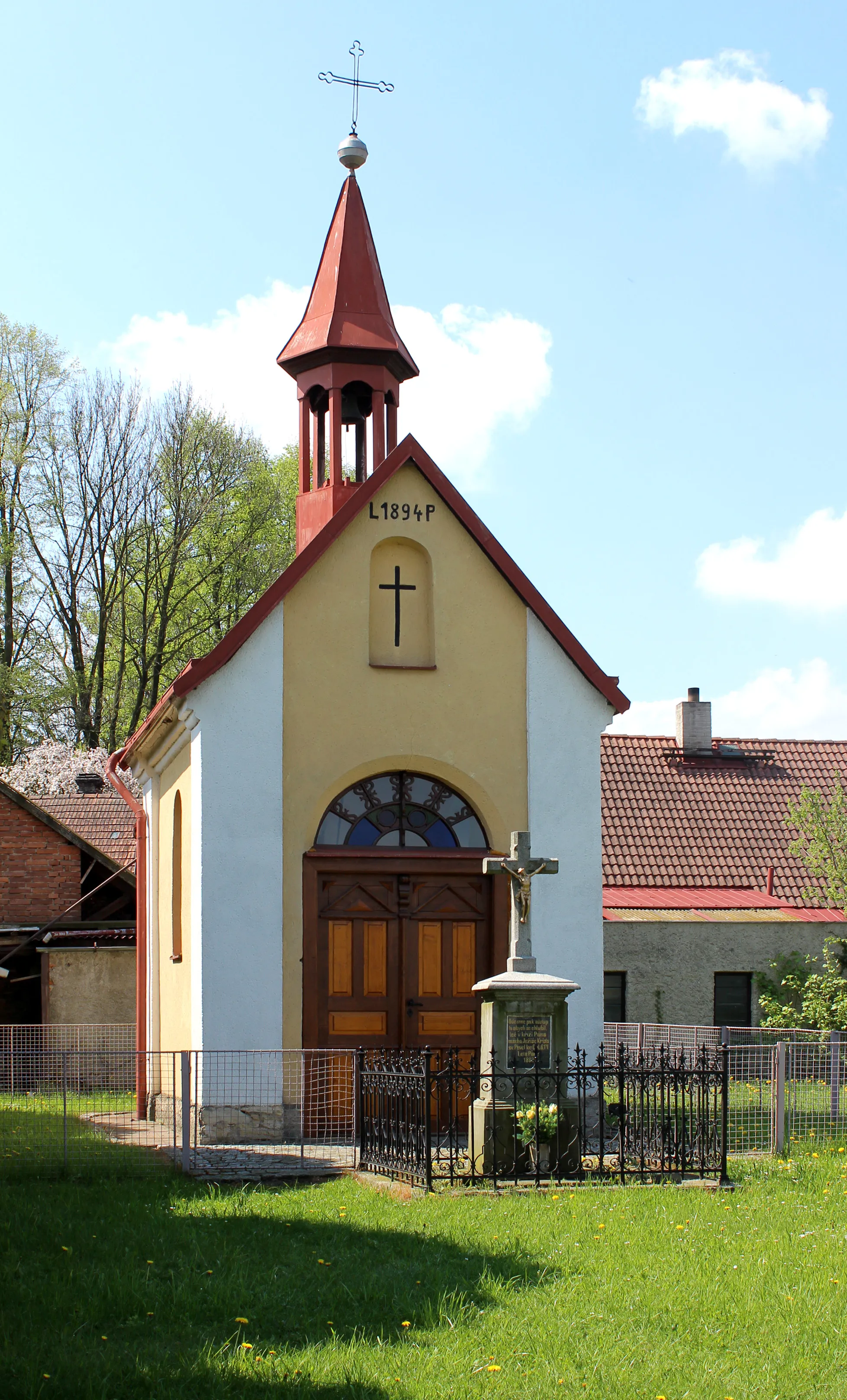 Photo showing: Small chapel in Oldřetice, part of Raná village, Czech Republic