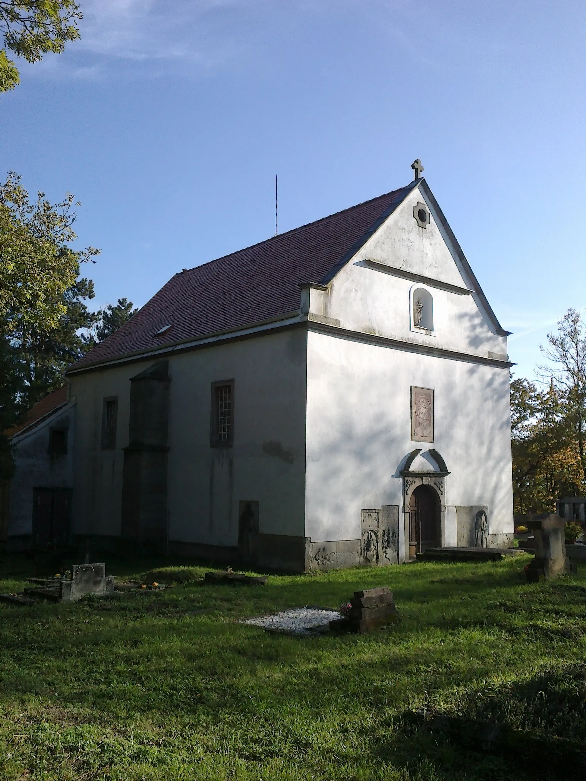 Photo showing: Kostel svatého Václava na Chloumku 2