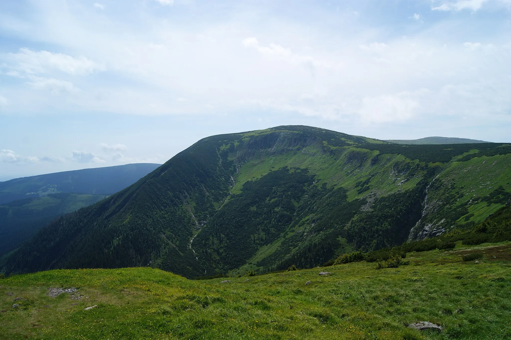 Photo showing: Czarny szlak na Śnieżkę