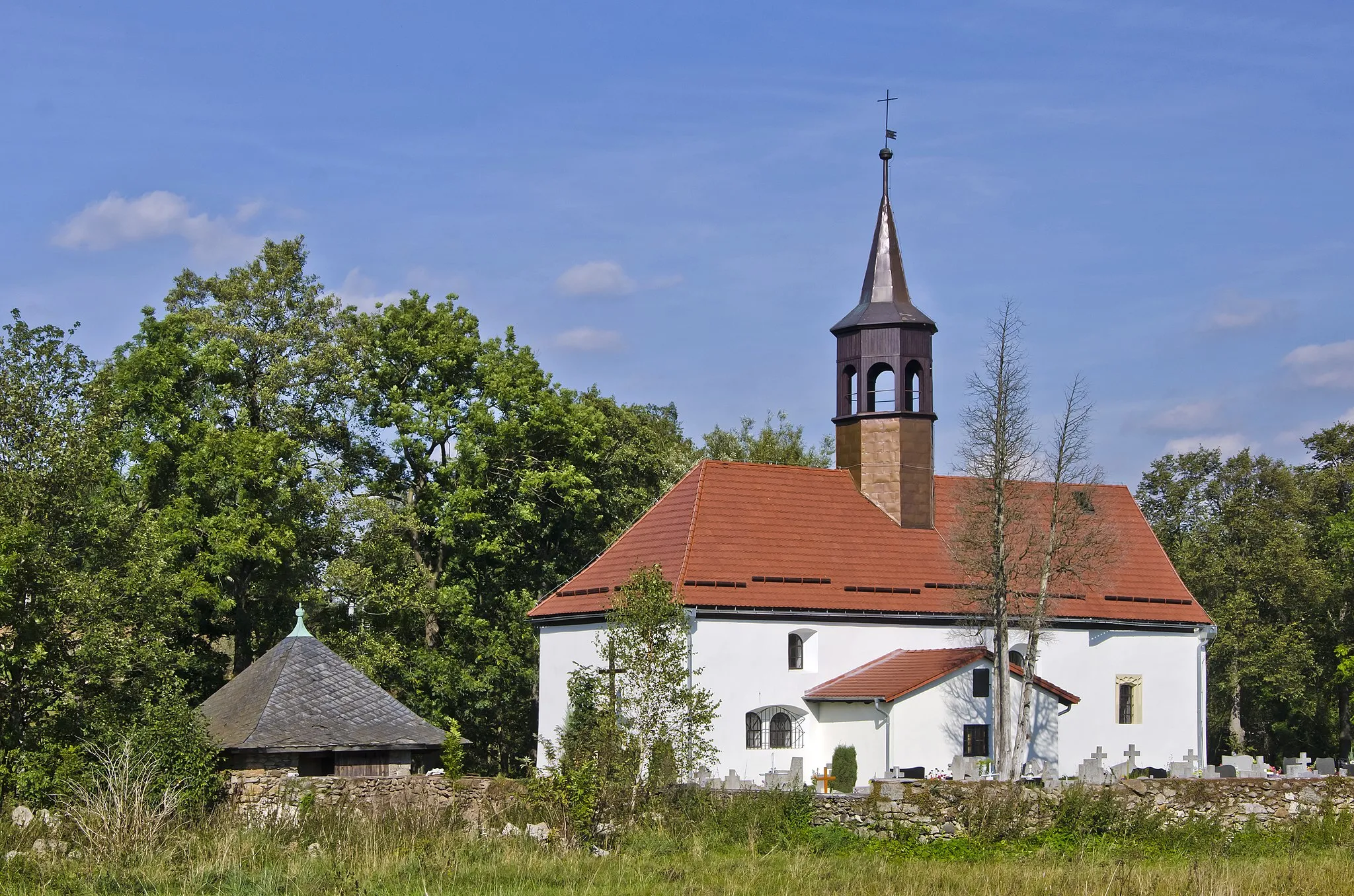 Photo showing: Church of the Beheading of Saint John the Baptist. Nowa Kamienica. Poland.