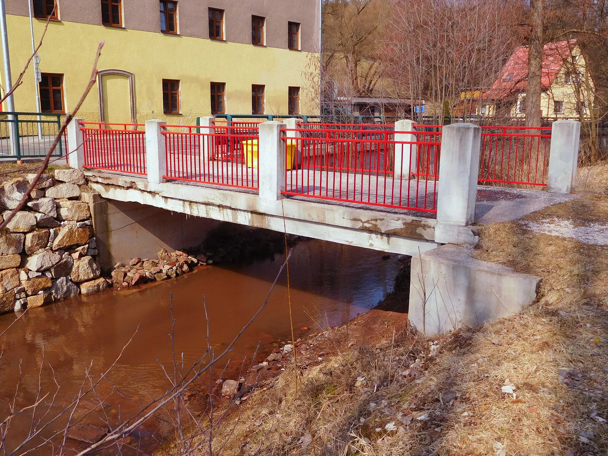 Photo showing: Rudník - most přes Luční potok