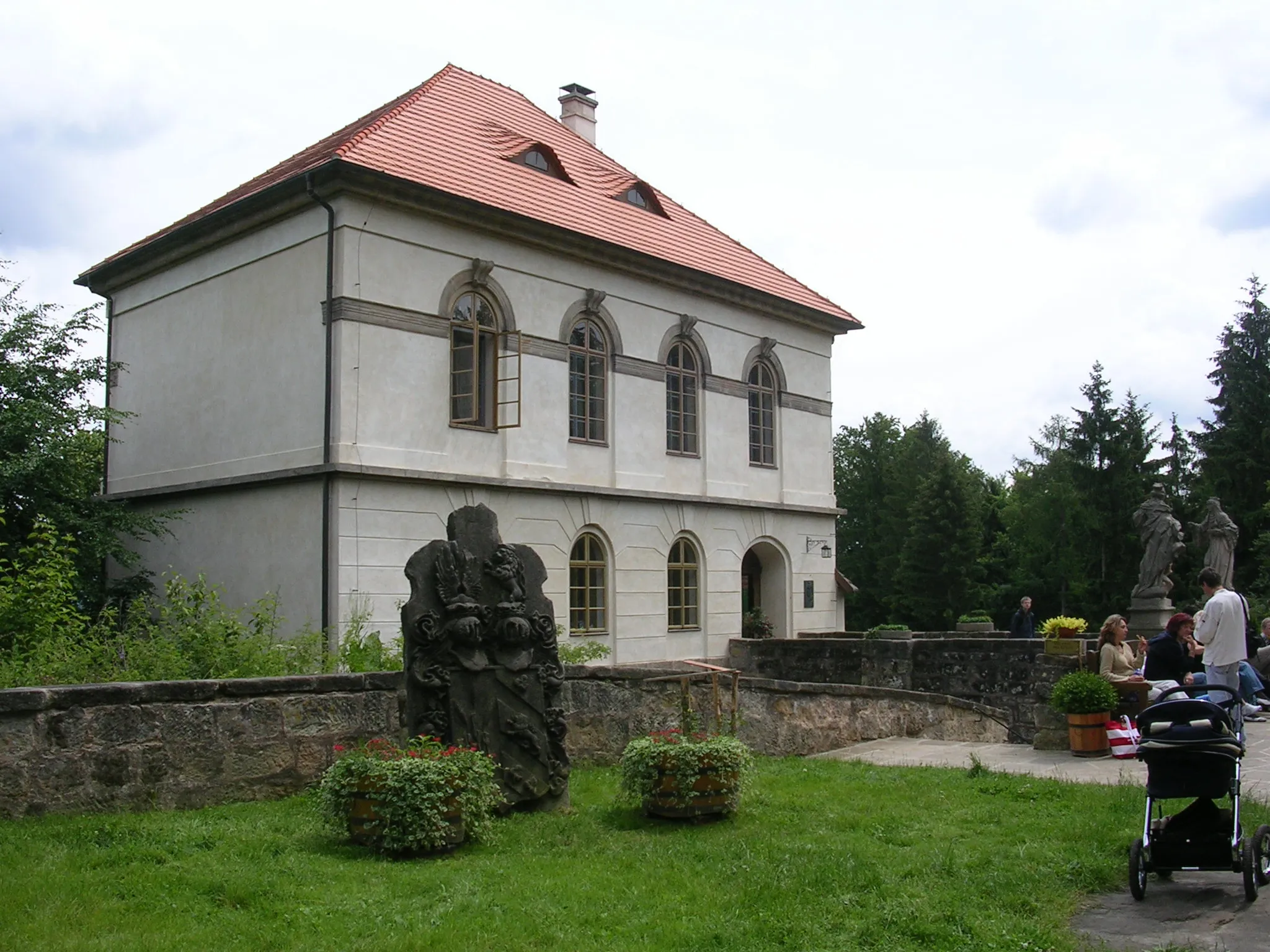 Photo showing: Valdštejn Castle, Liberec Region, the Czech Republic.