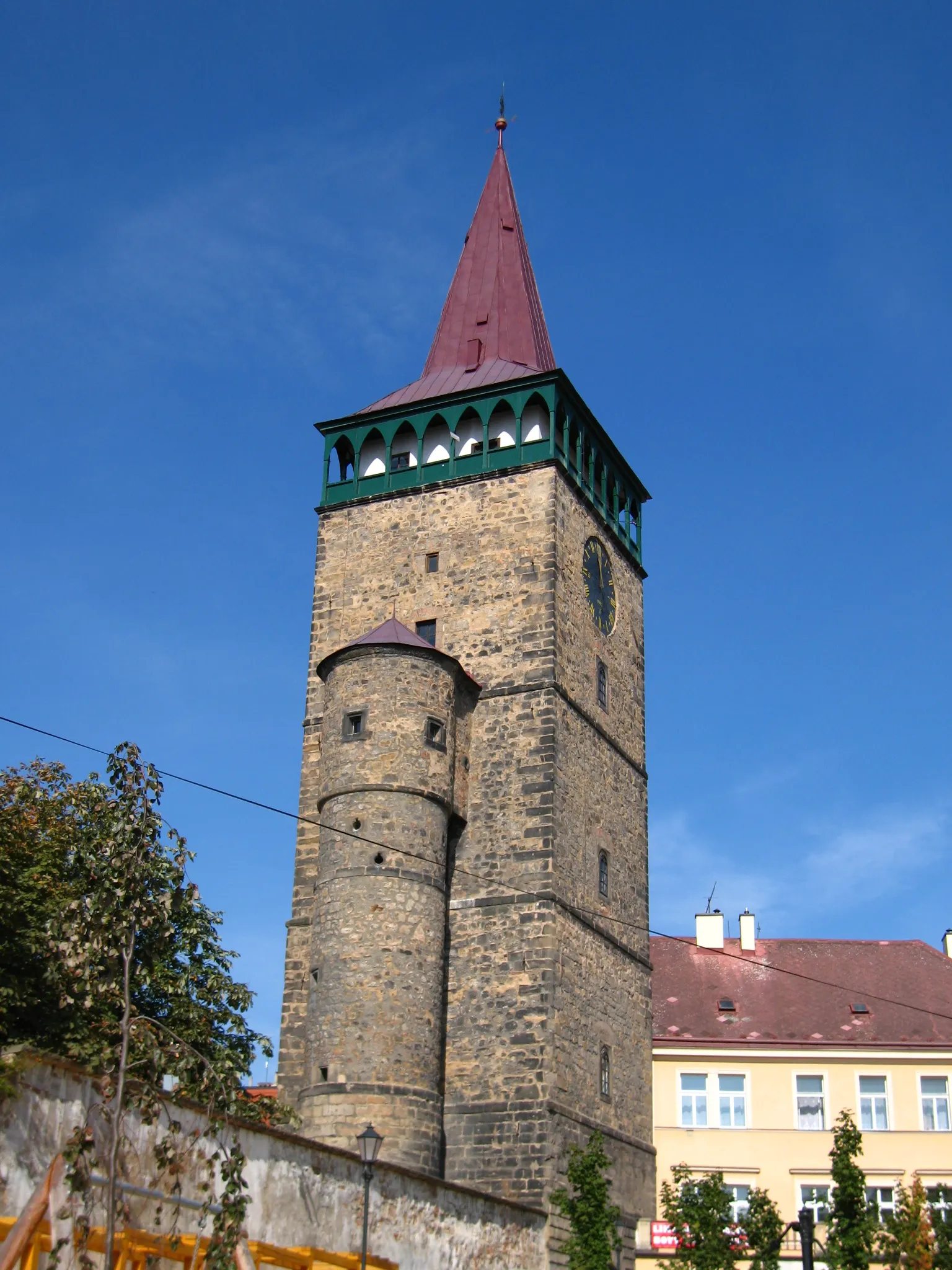 Photo showing: Jičín - Valdická brána