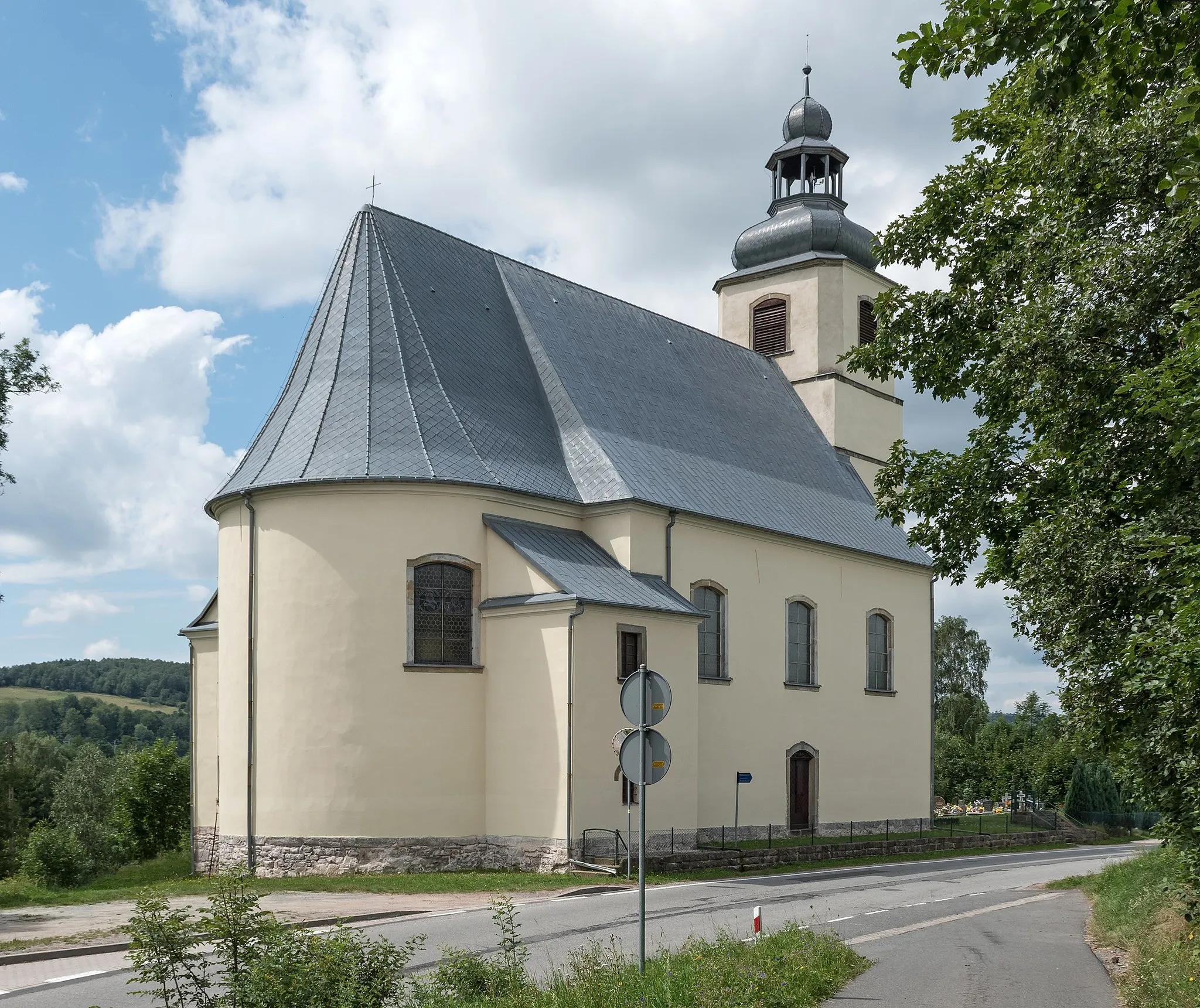 Photo showing: Saint Anne church in Boboszów