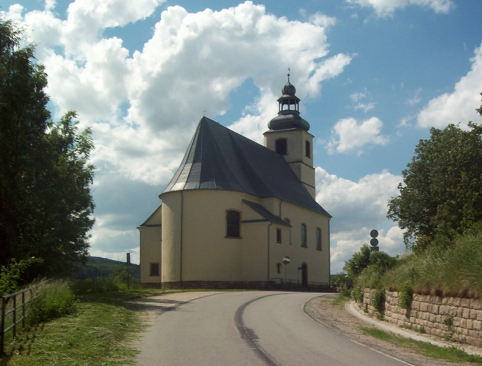 Photo showing: St. Ann's church in Boboszów