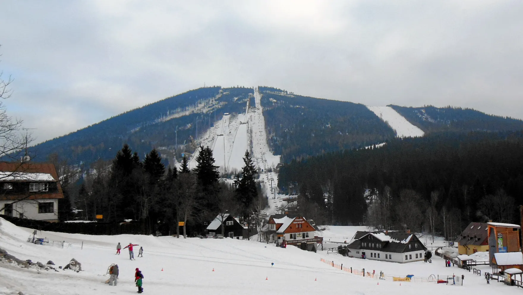 Photo showing: Čertova hora v Krkonoších na okraji Harrachova (okres Semily).