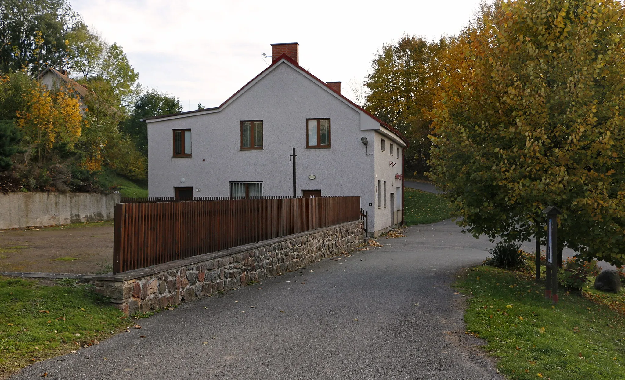 Photo showing: Municipal office in Proruby, Czech Republic