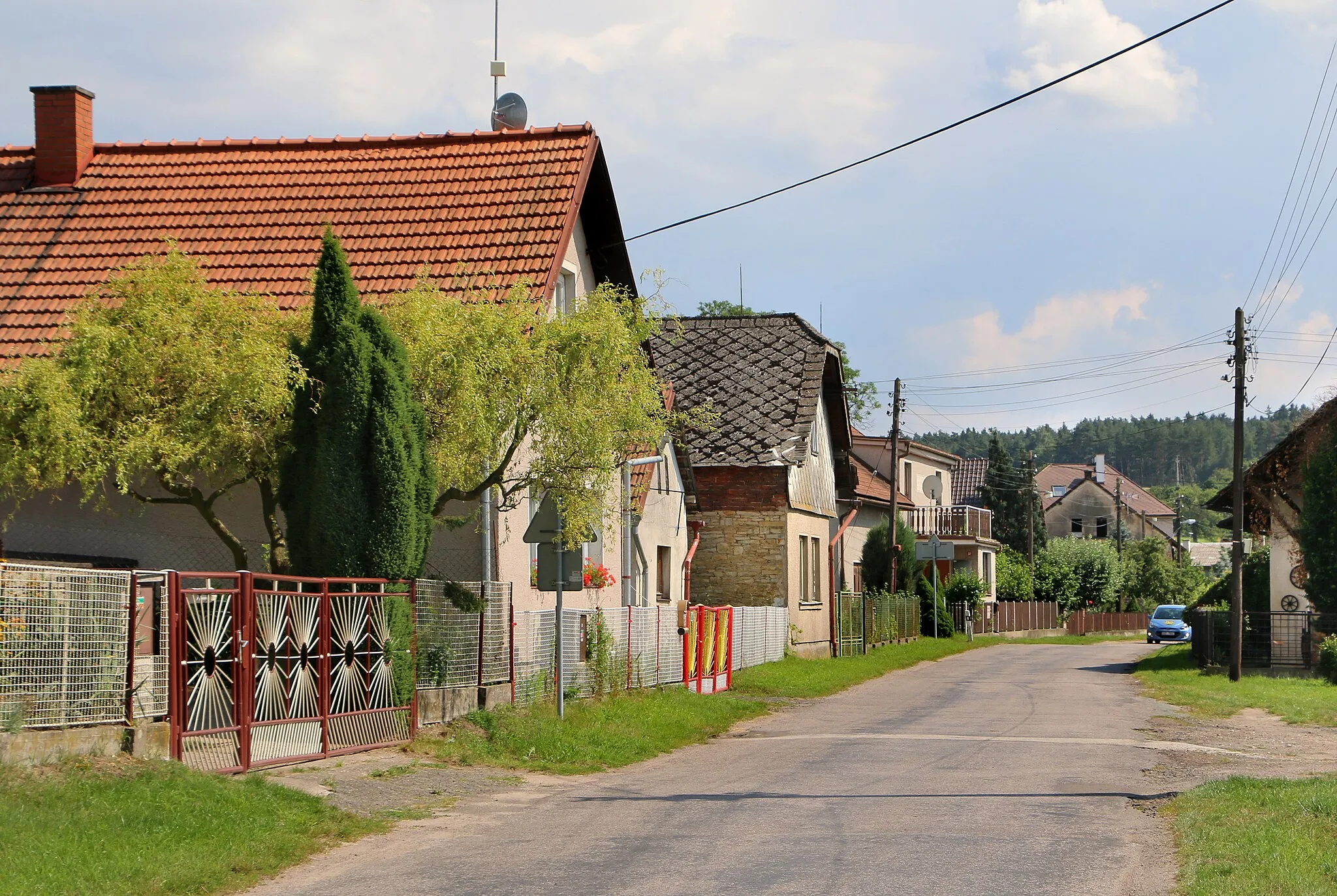 Photo showing: North part of Rašovice, part of Týniště nad Orlicí, Czech Republic.