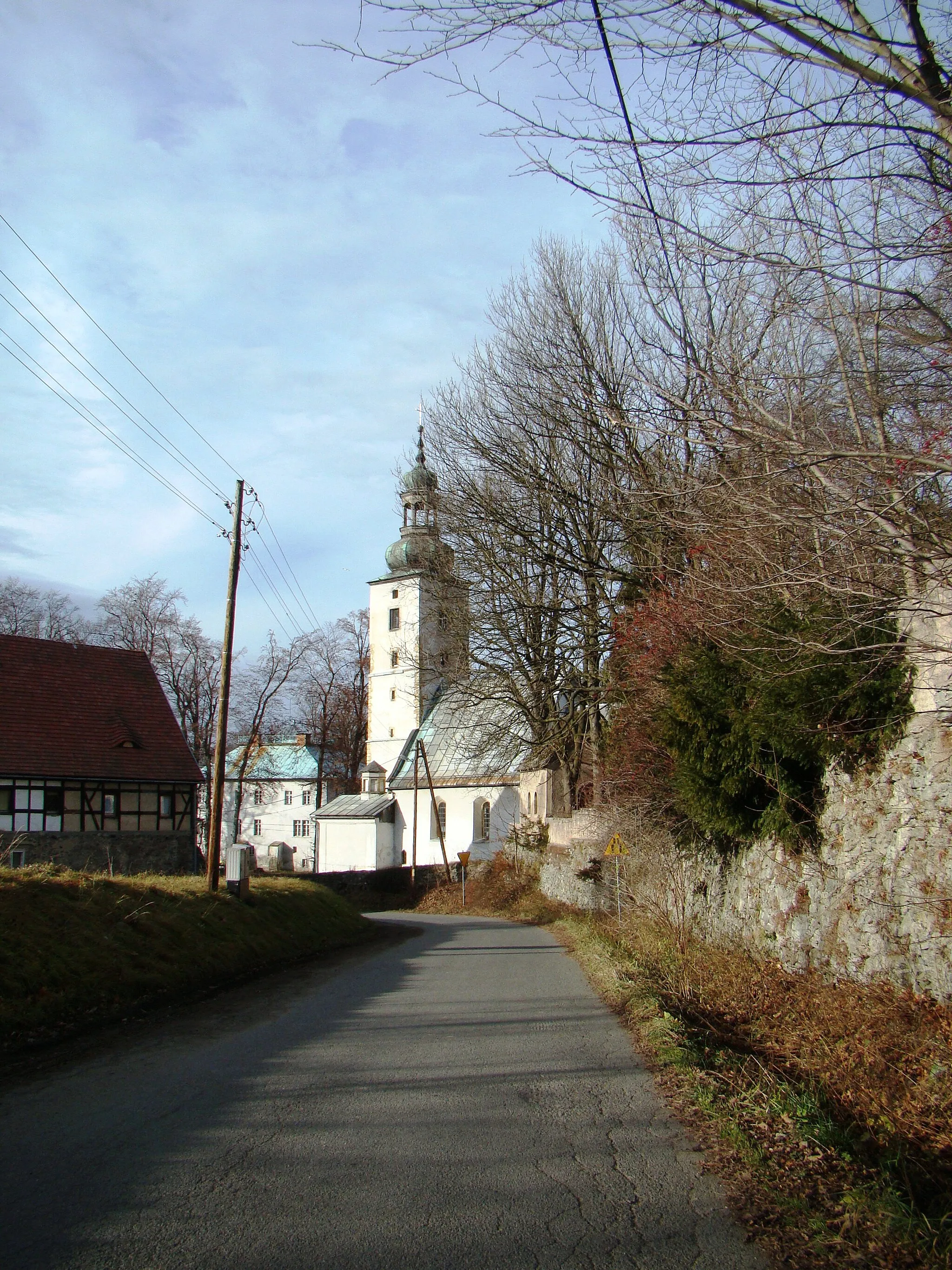 Photo showing: Kościół filialny św. Jana Chrzciciela
Komarno, pow. jeleniogórski