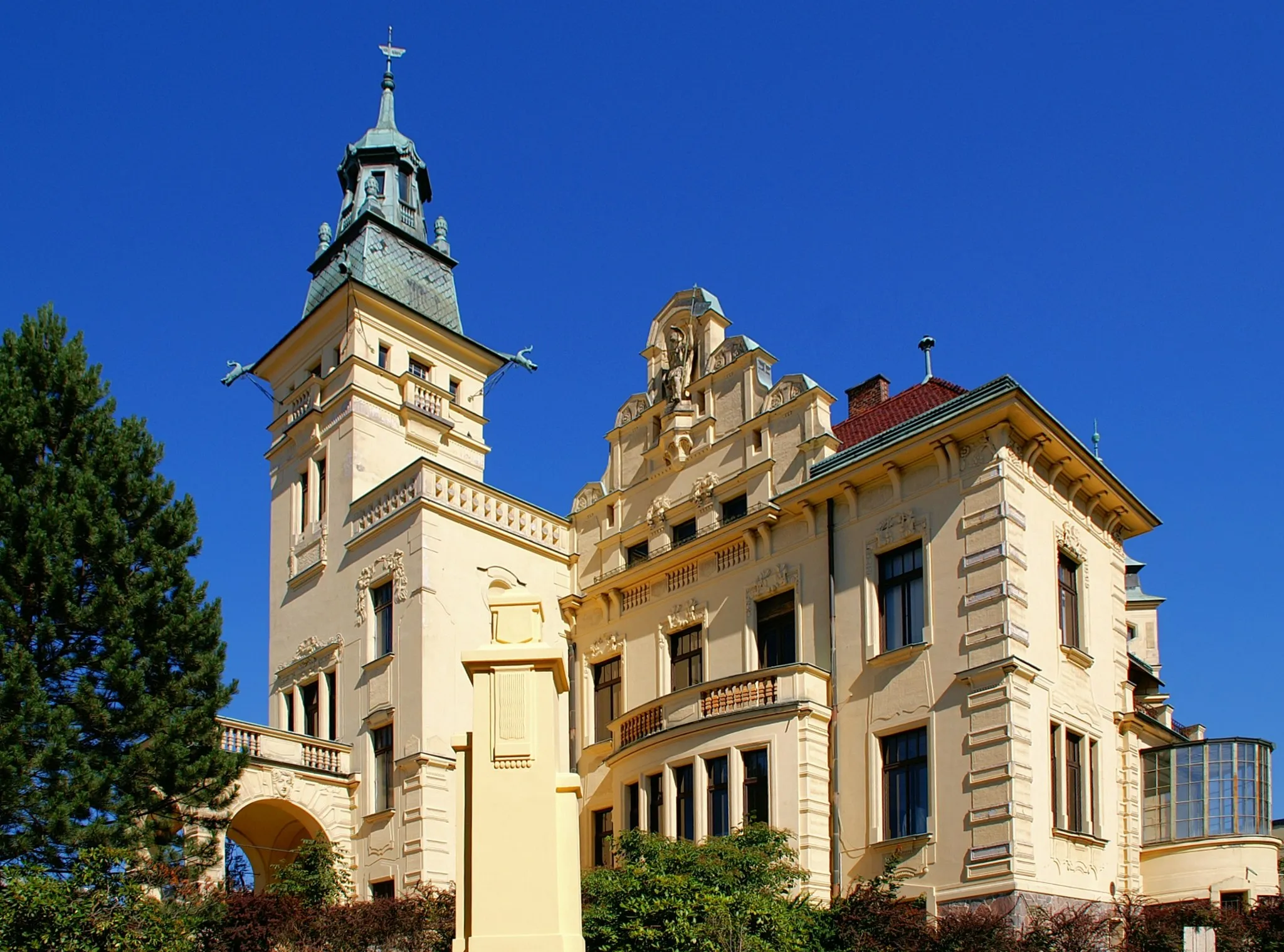 Photo showing: Hernychova vila v Ústí nad Orlicí