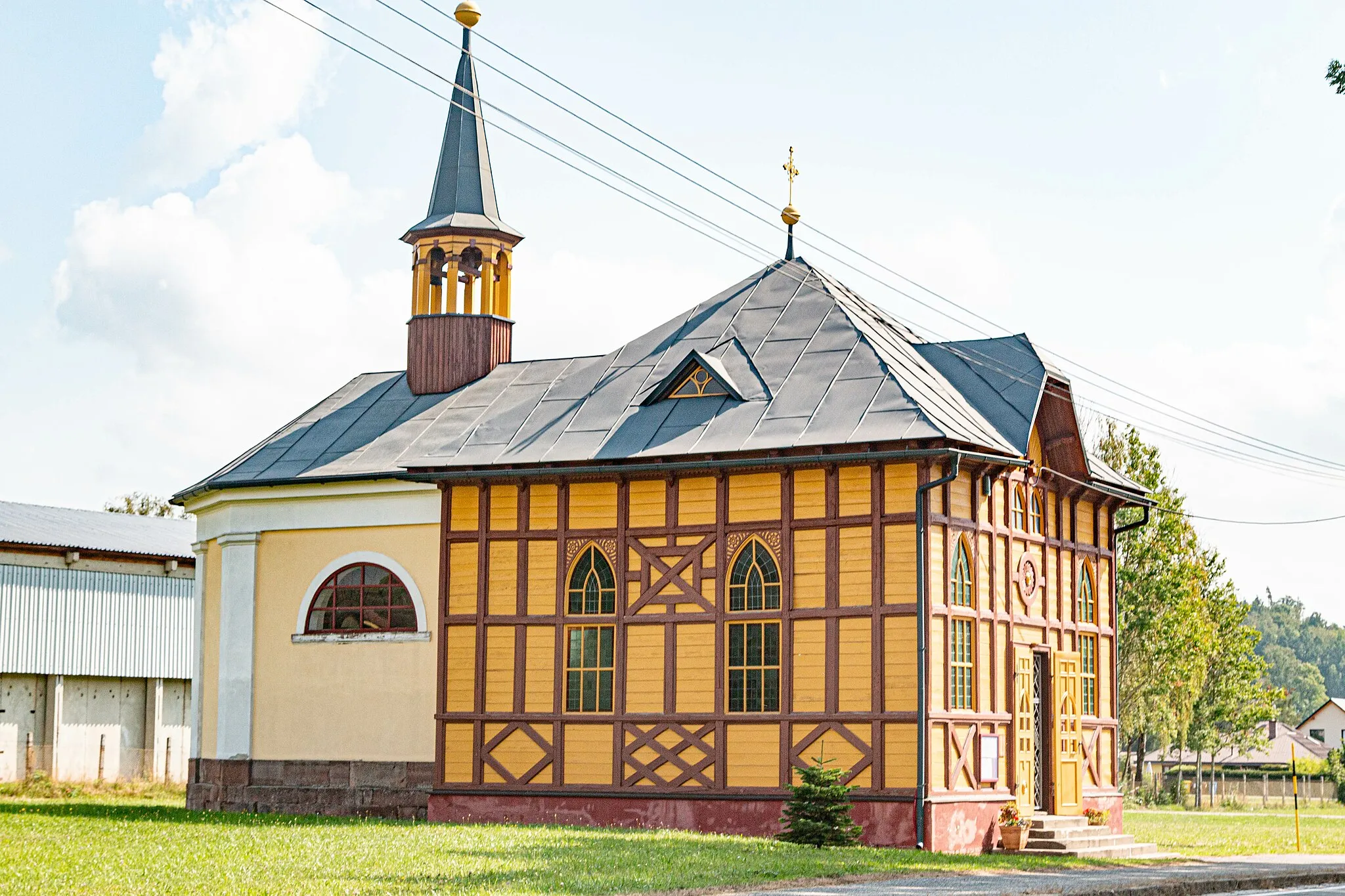 Photo showing: Kaple Panny Marie v Kunčicích nad Labem