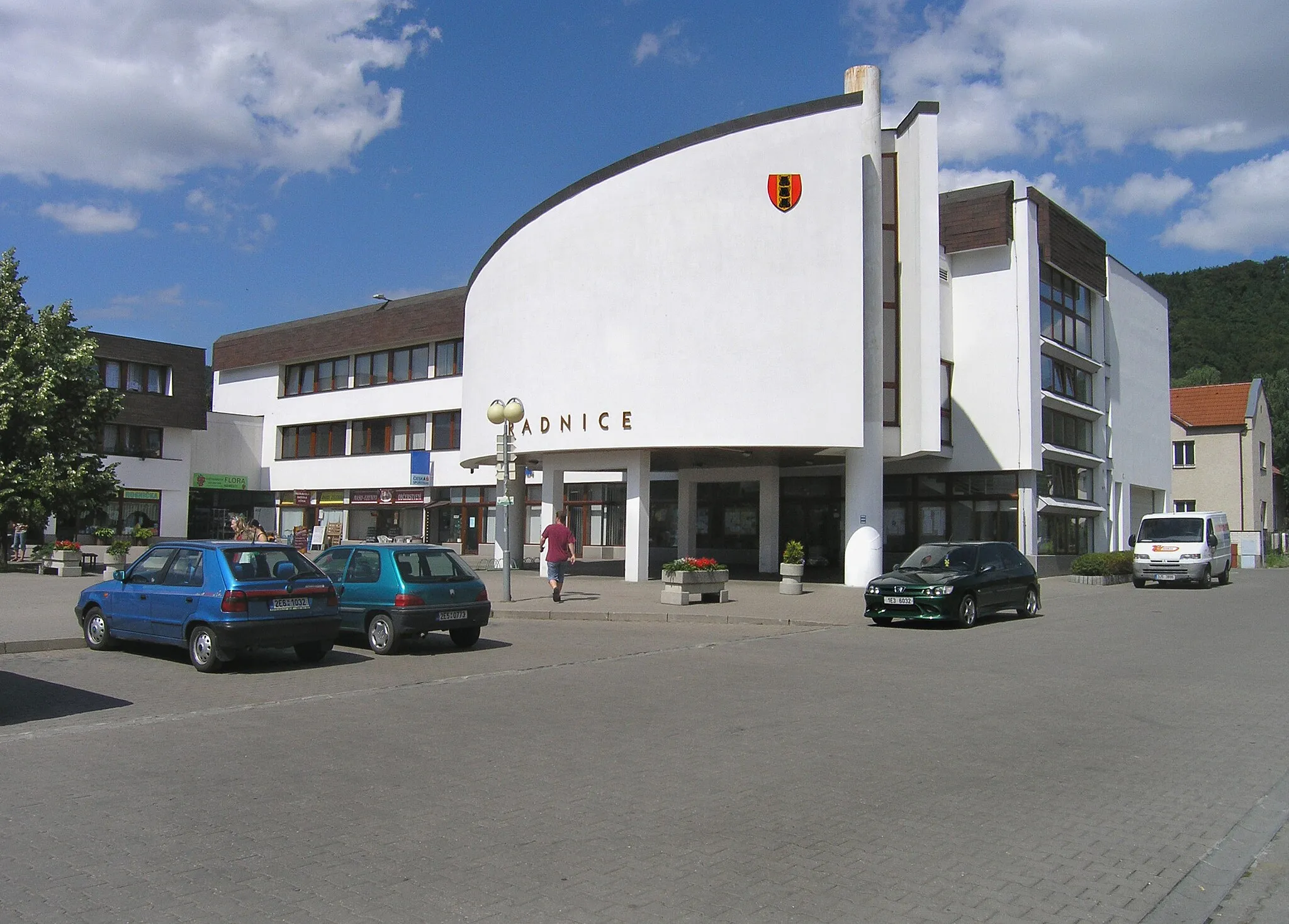 Photo showing: Town hall in Třemošnice, Czech Republic