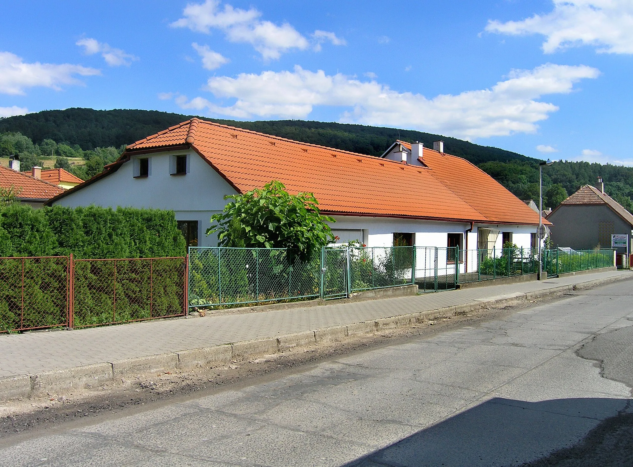 Photo showing: 1. máje street in Třemošnice, Czech Republic