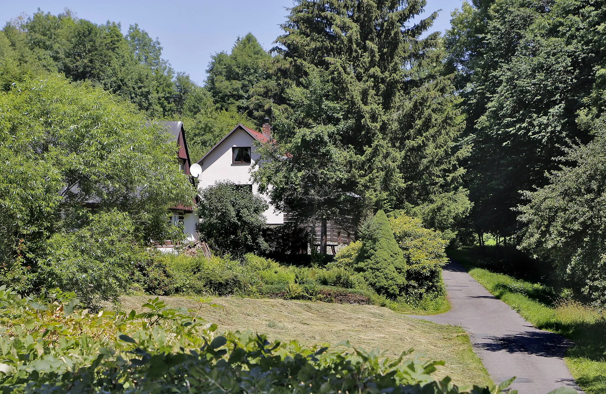 Photo showing: Helkovice, part of Vysoké nad Jizerou, Czech Republic.