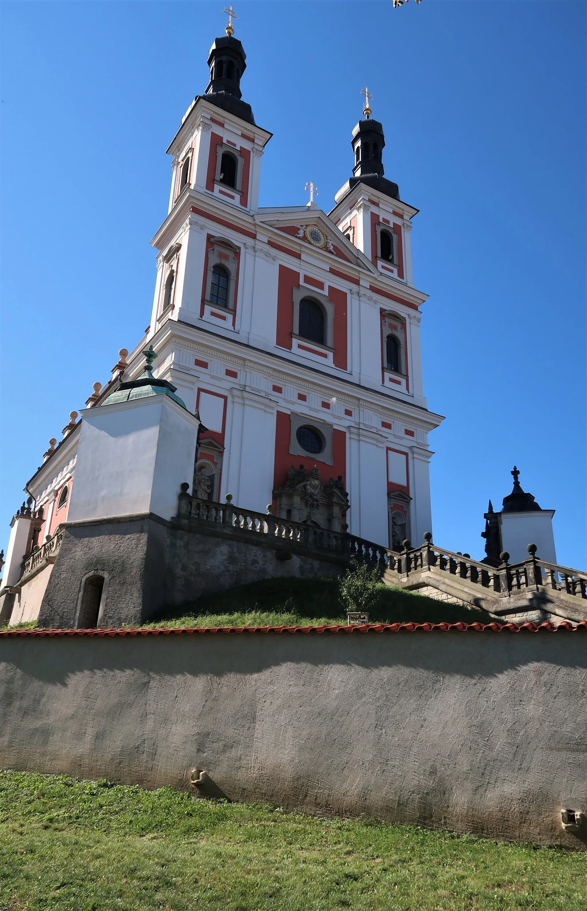 Photo showing: Poutní chrám Panny Marie Pomocné na Chlumku